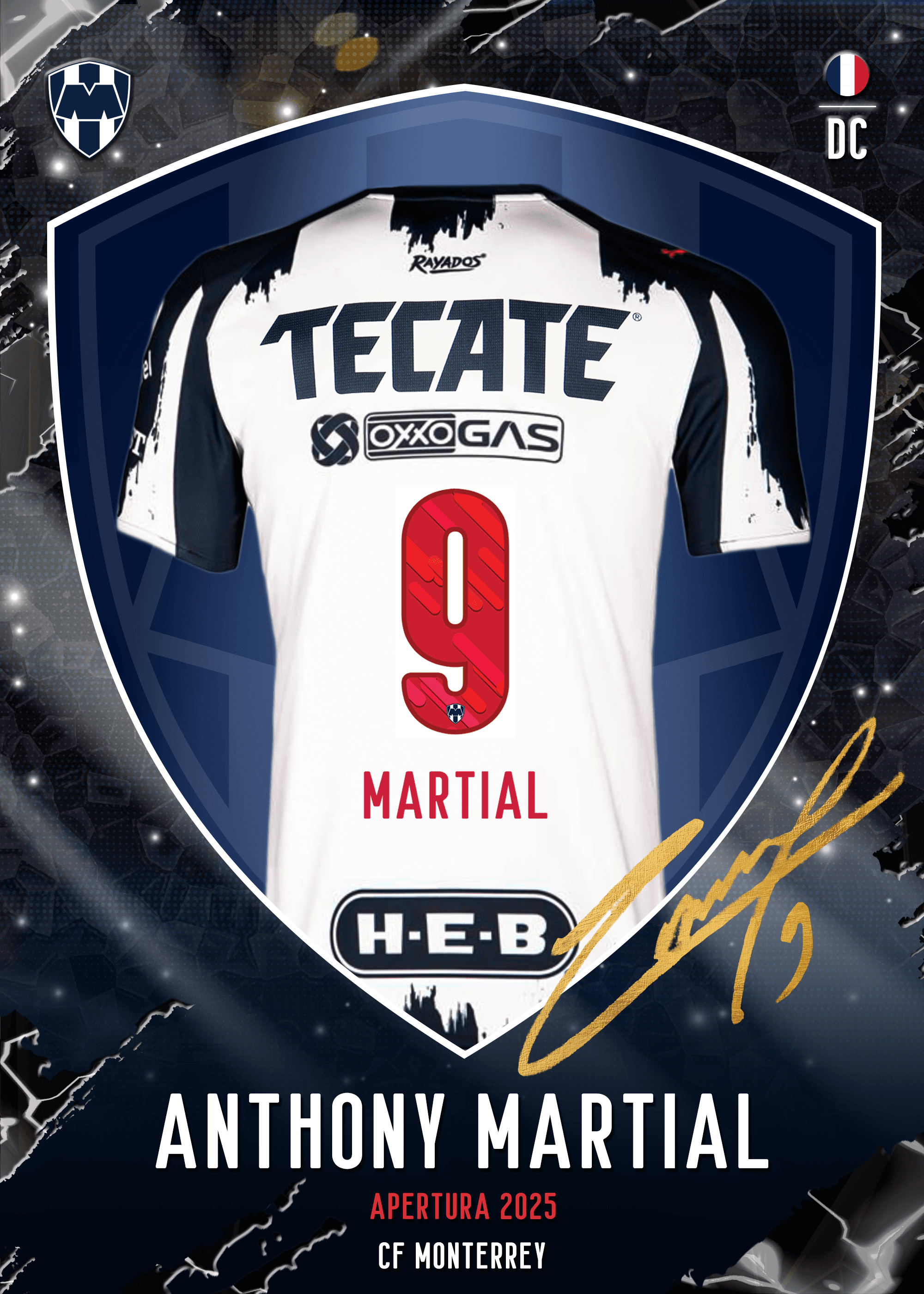 9. Anthony Martial - Special - Signée