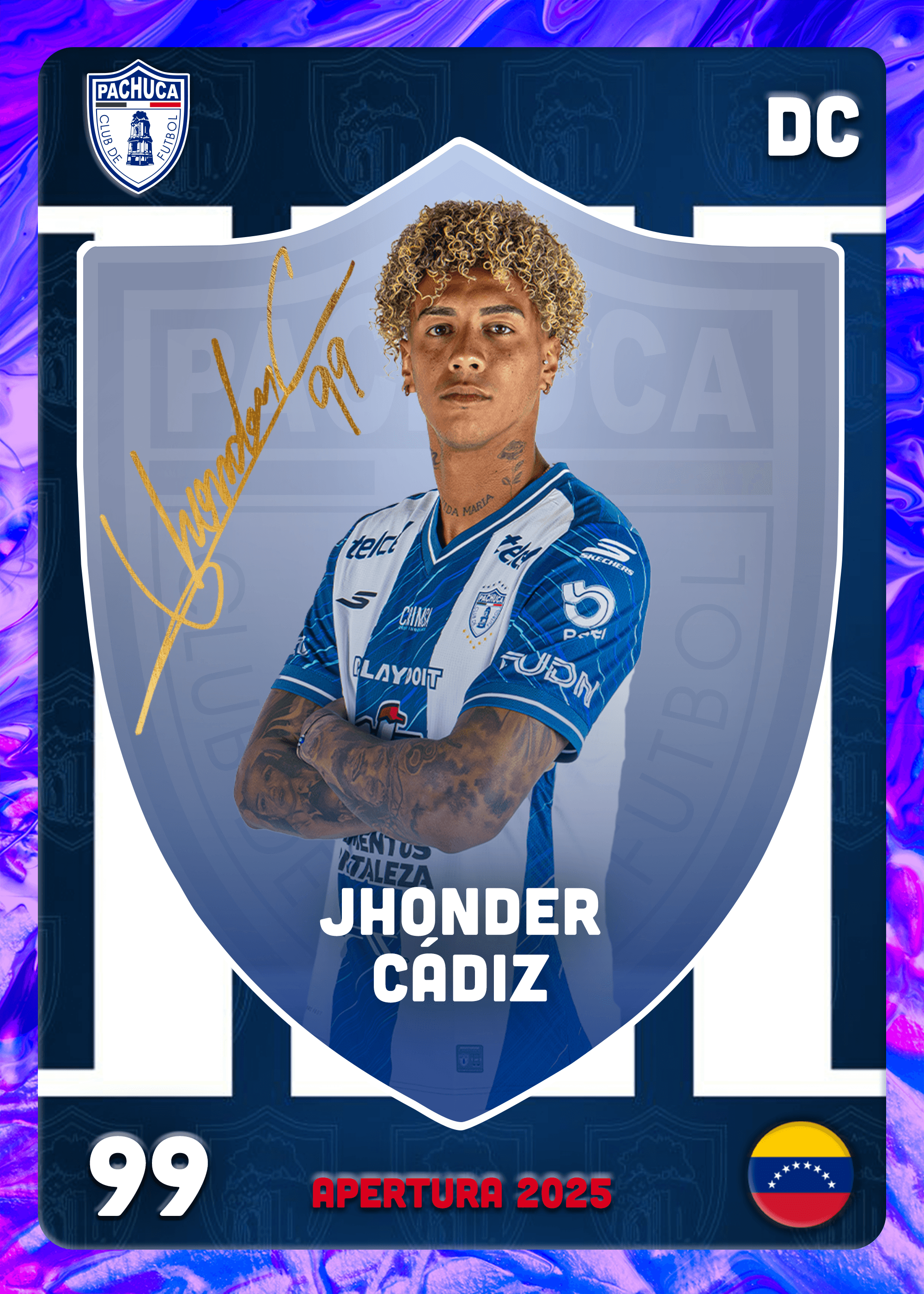 Jhonder Cádiz - Signed
