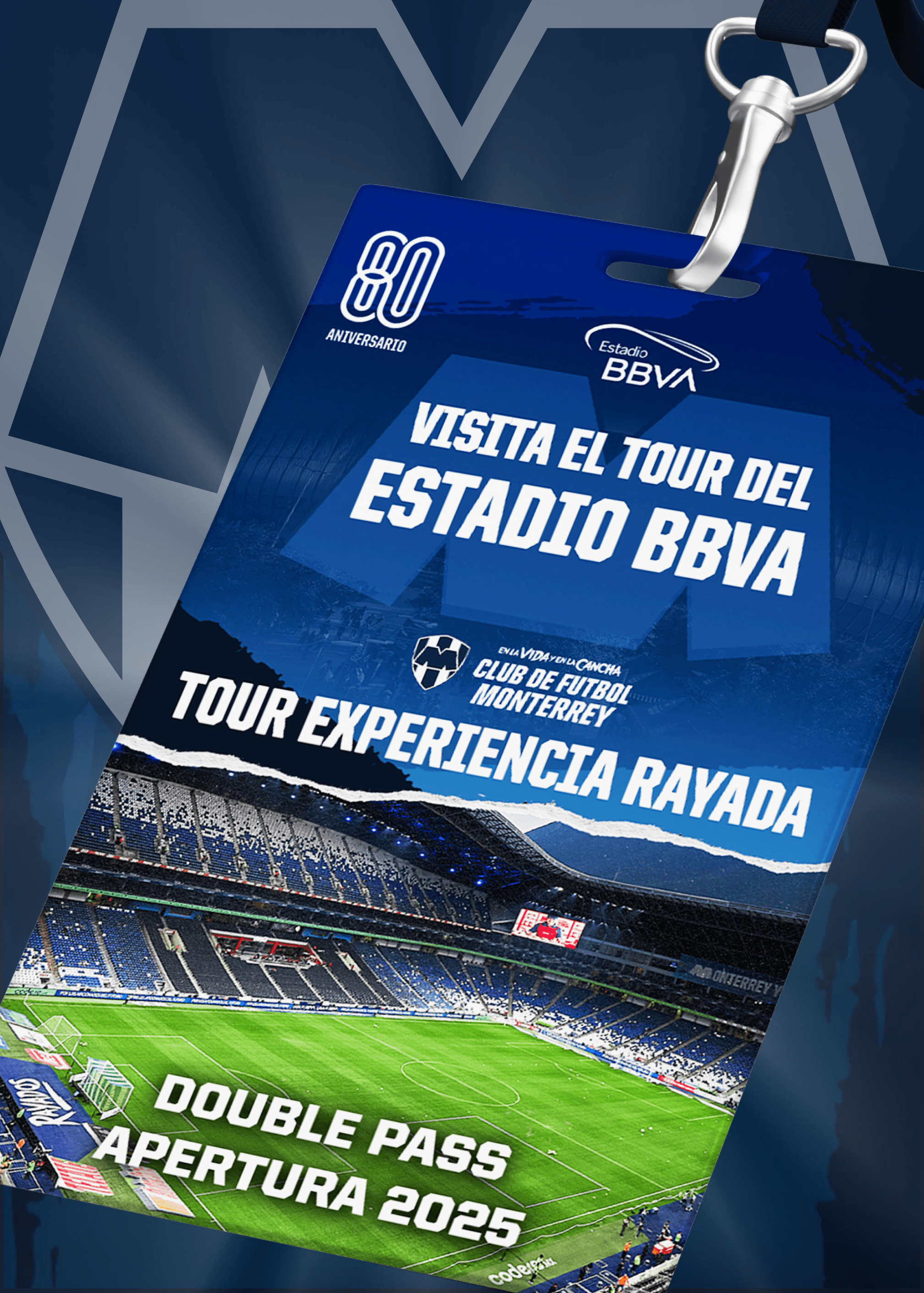 Tour Experencia Rayada Double Pass - Apertura 2025
