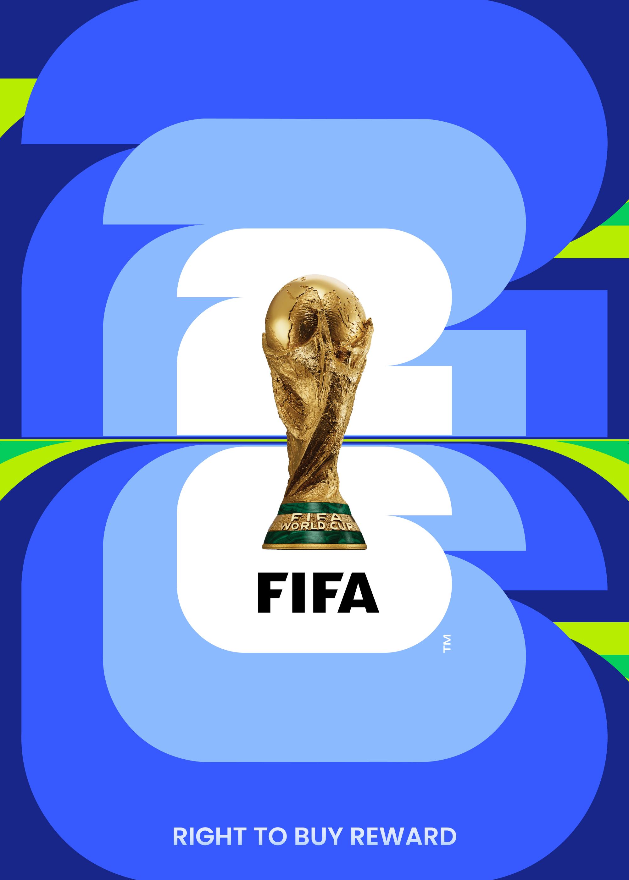 Right-to-buy 2 tickets for 1 match for the FIFA World Cup 2026