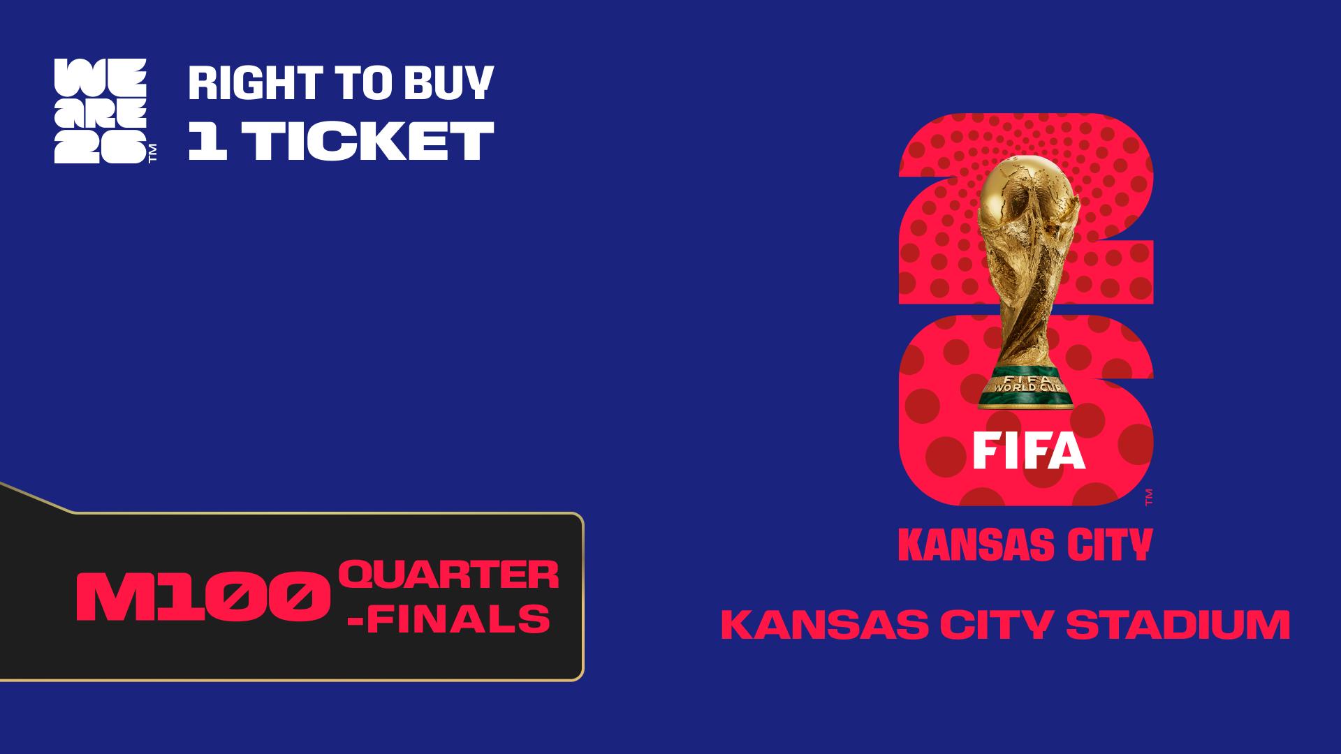 Collectible also valid as RTB for one ticket to M100 Kansas City