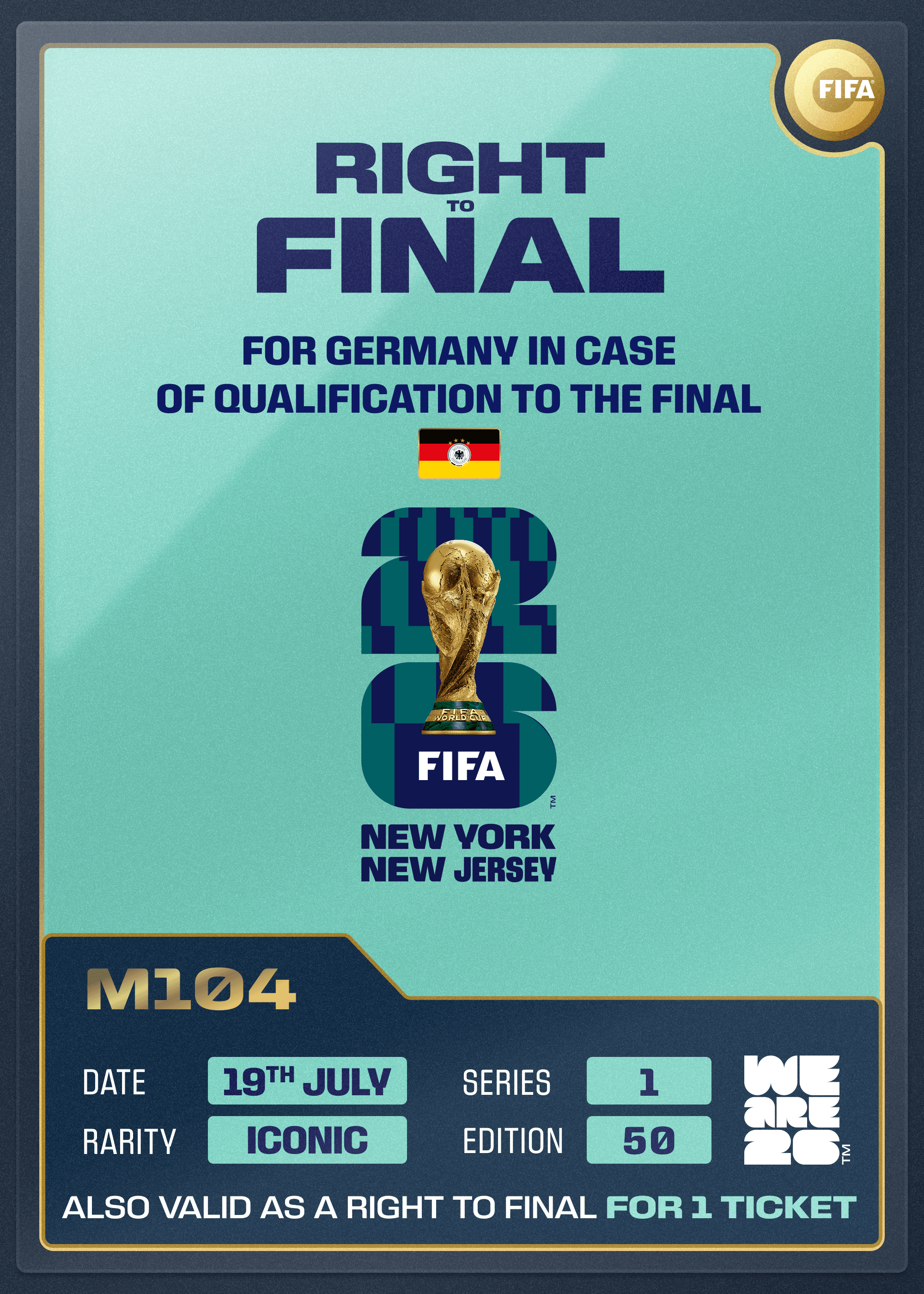 Right to Final: Team Germany