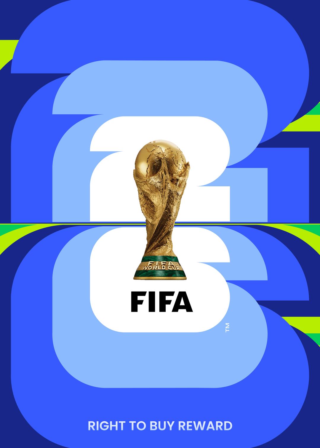 Righttobuy 2 Tickets for 3 matches for the FIFA World Cup 2026 FIFA Collect