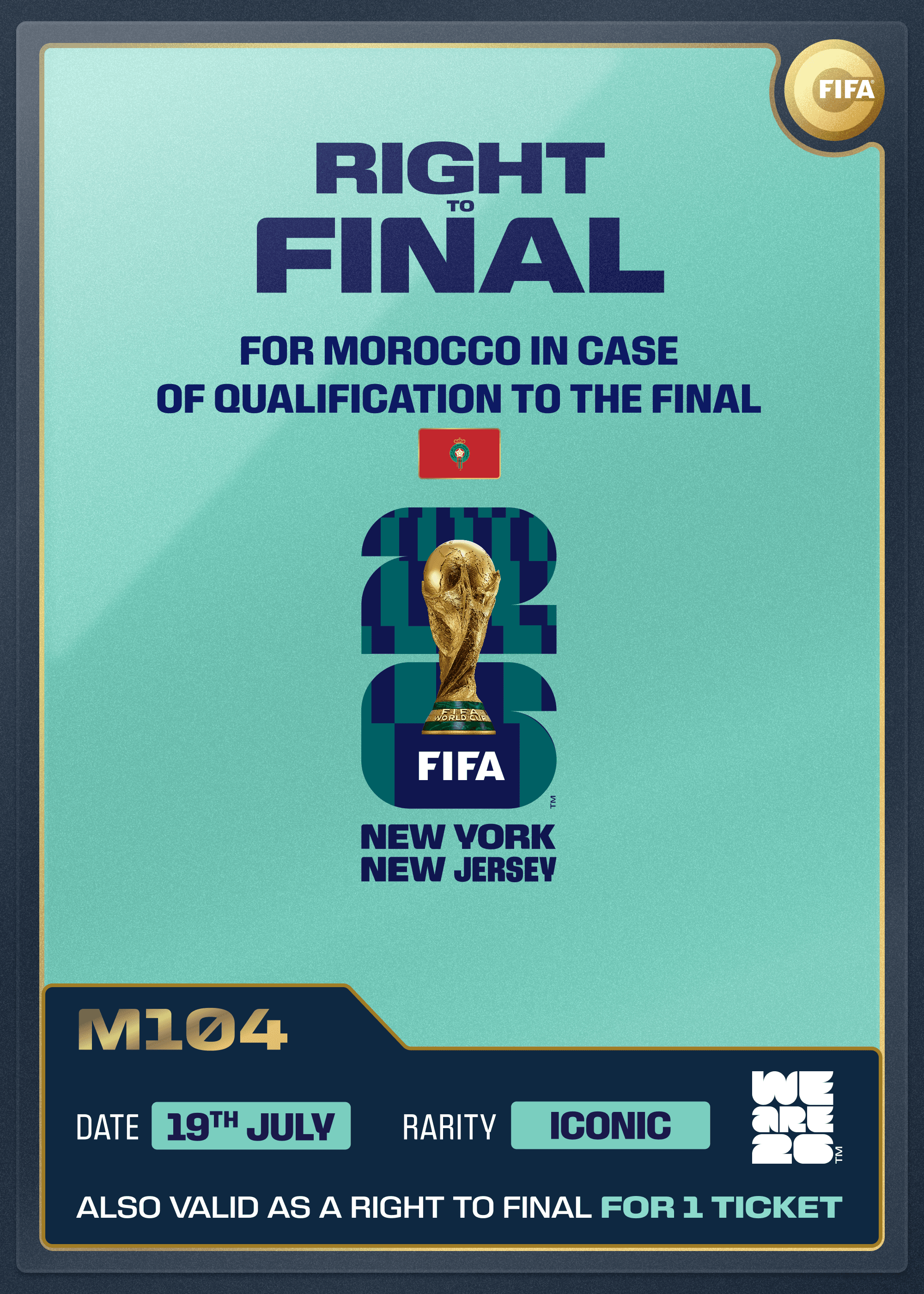 Right to Final: Team Morocco