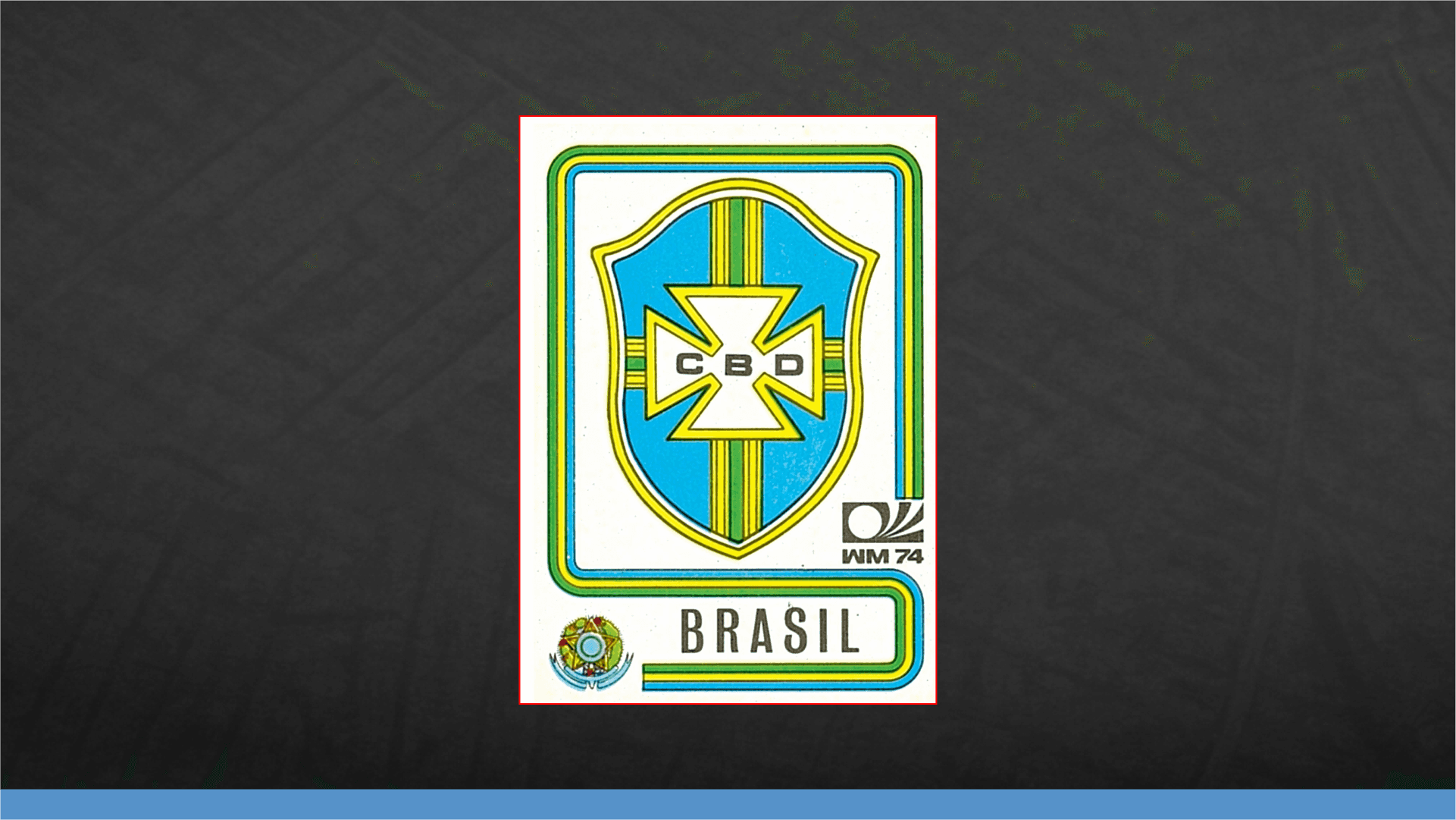 Brazil Team Badge - München 1974