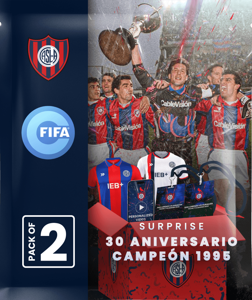 San Lorenzo - 30 Anivesario Campeón 1995