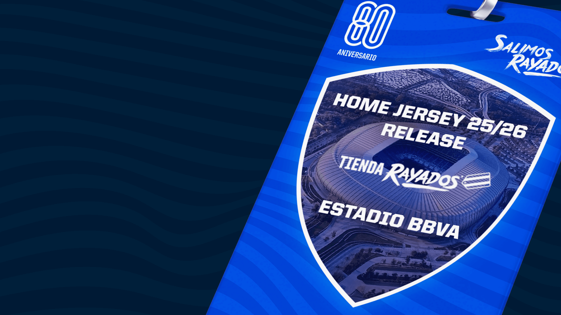 Fila Prioritaria en Tienda Rayados Estadio BBVA - Lanzamiento del Jersey de Local 25/26
