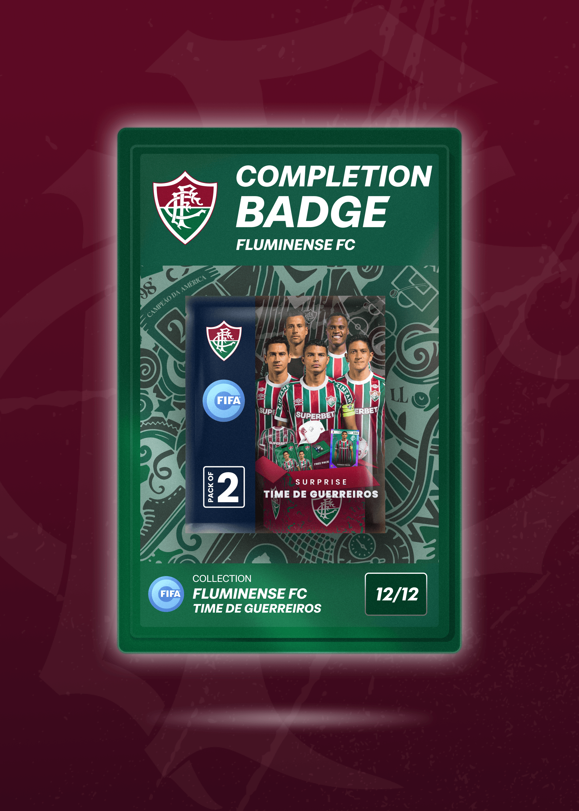 Fluminense FC - Time de Guerreiros Seal of Collection Completion