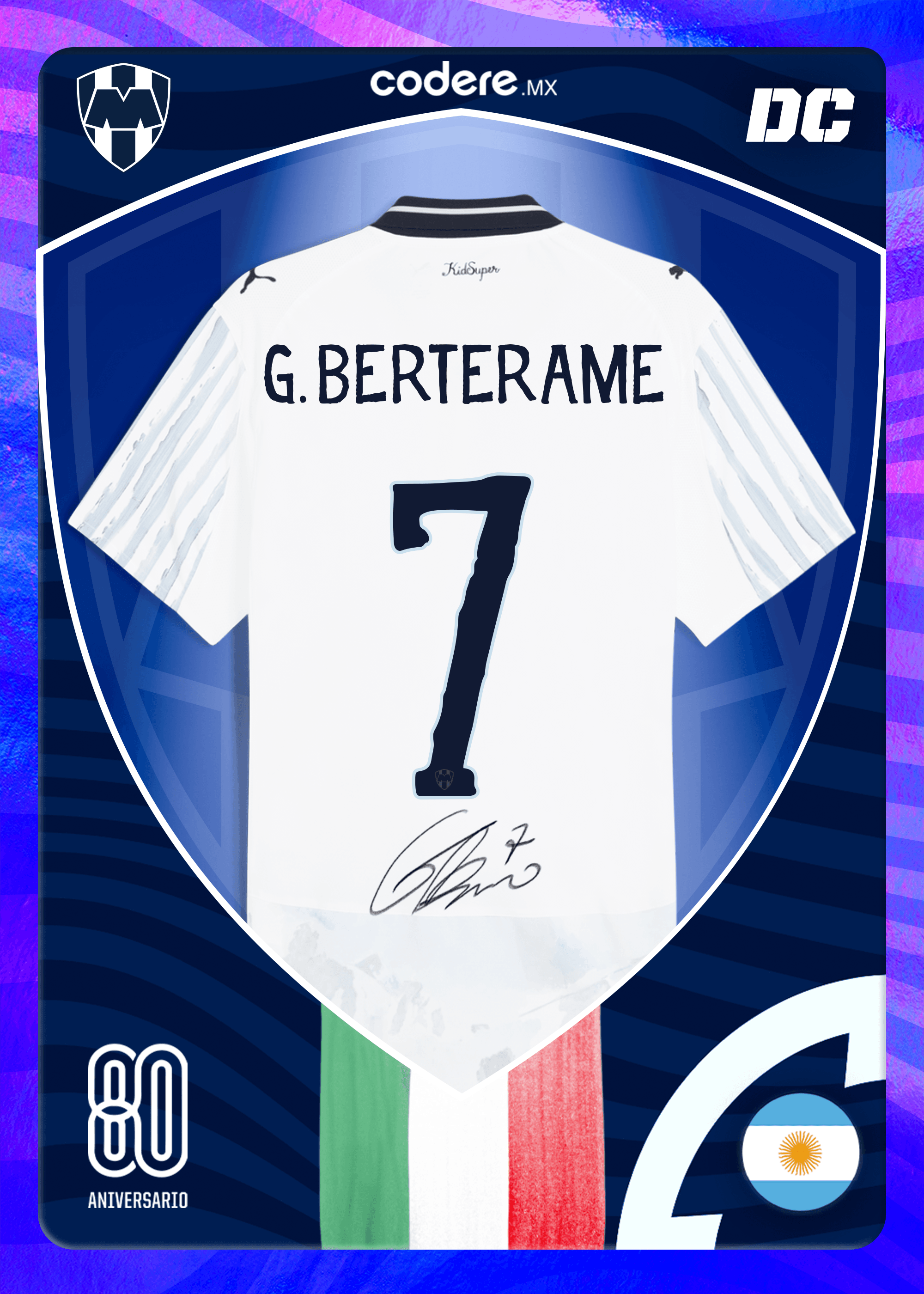 7. Germán Berterame - Signed