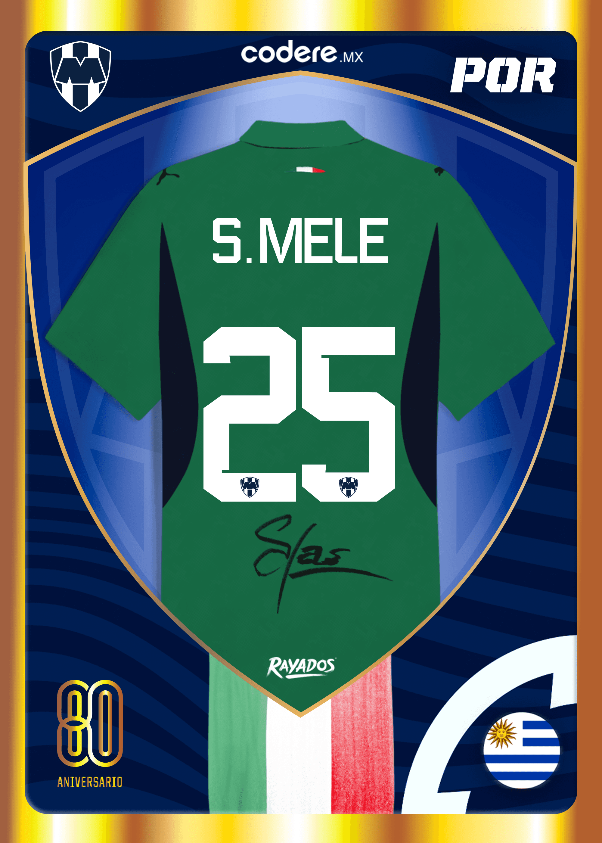 25. Santiago Mele - Signed