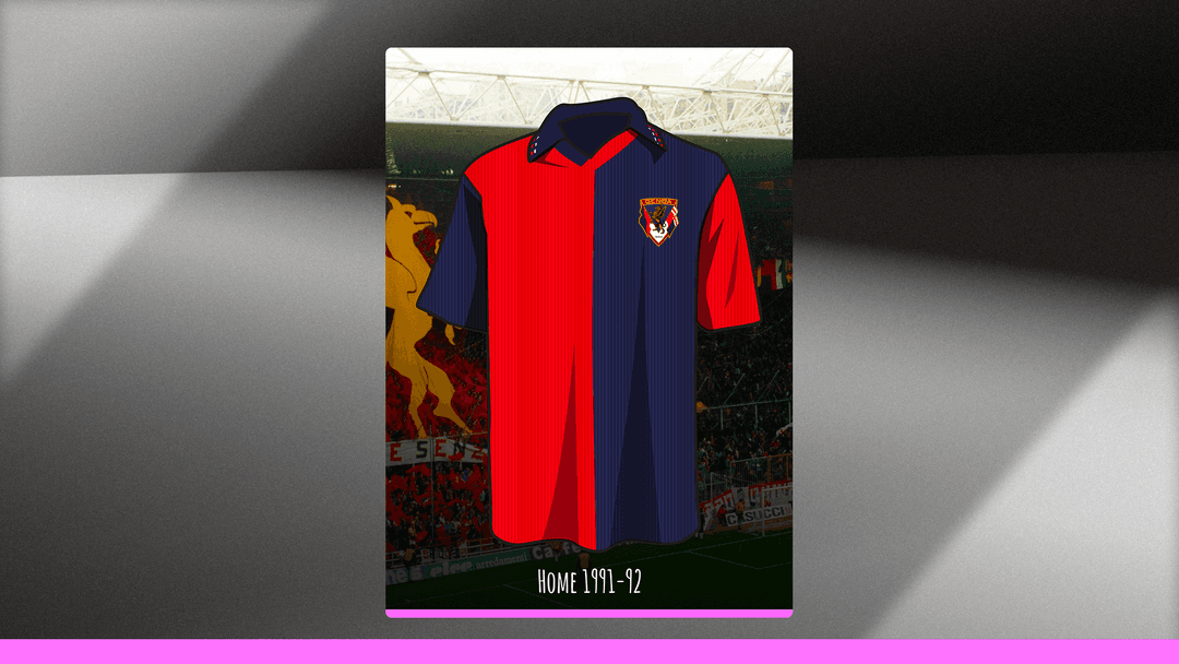 Maillot Domicile Genoa 1991-92 Errea - Taille XL (Neuf Sans Emballage)