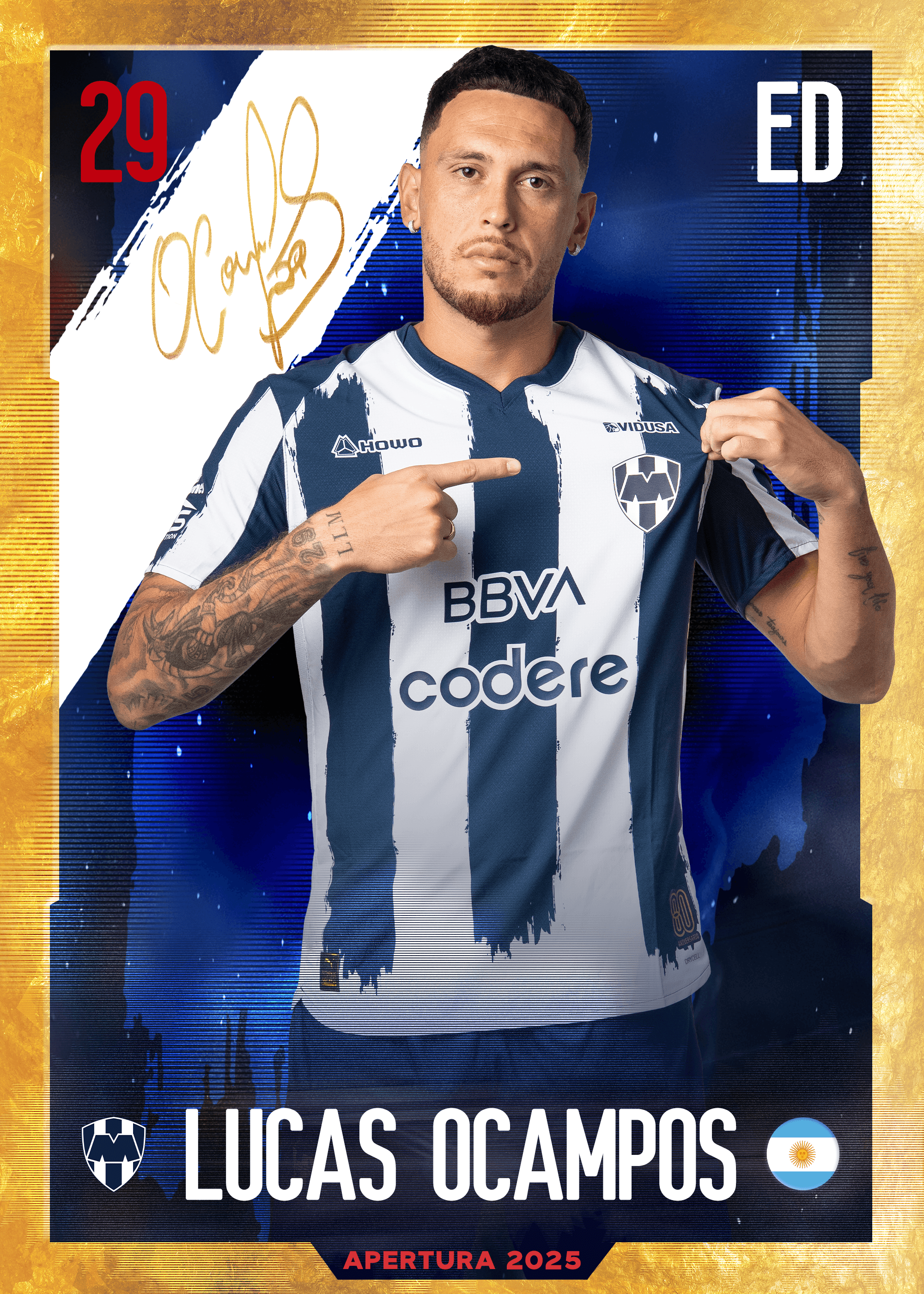 Lucas Ocampos - Signed