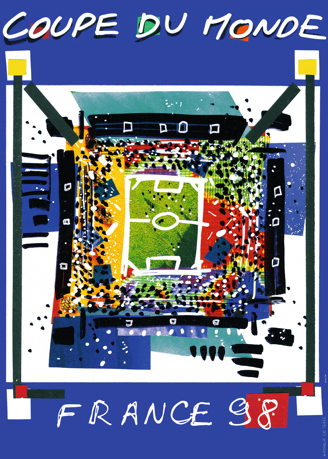 Ticket Billet De La Finale Coupe Du Monde De Football 98 Stade De