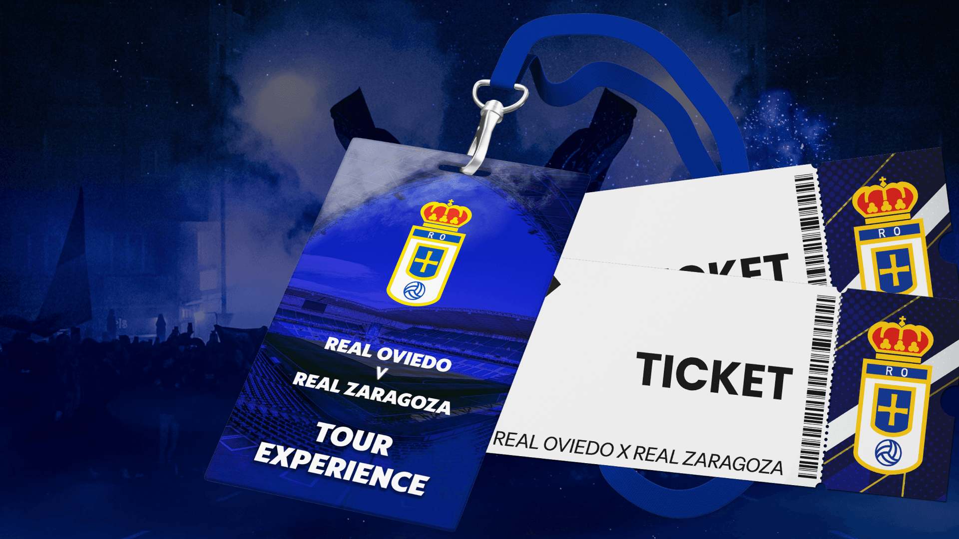 Double Pass to Real Oviedo x Real Zaragoza + Tour Experience - May 18, 2025