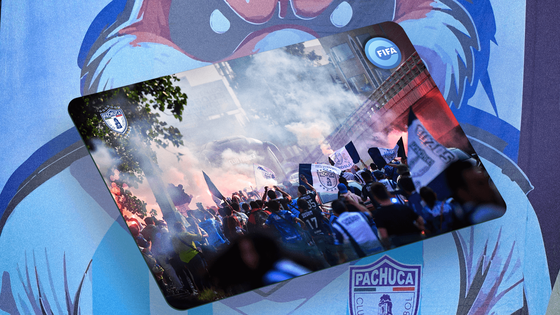CF Pachuca Fan Card