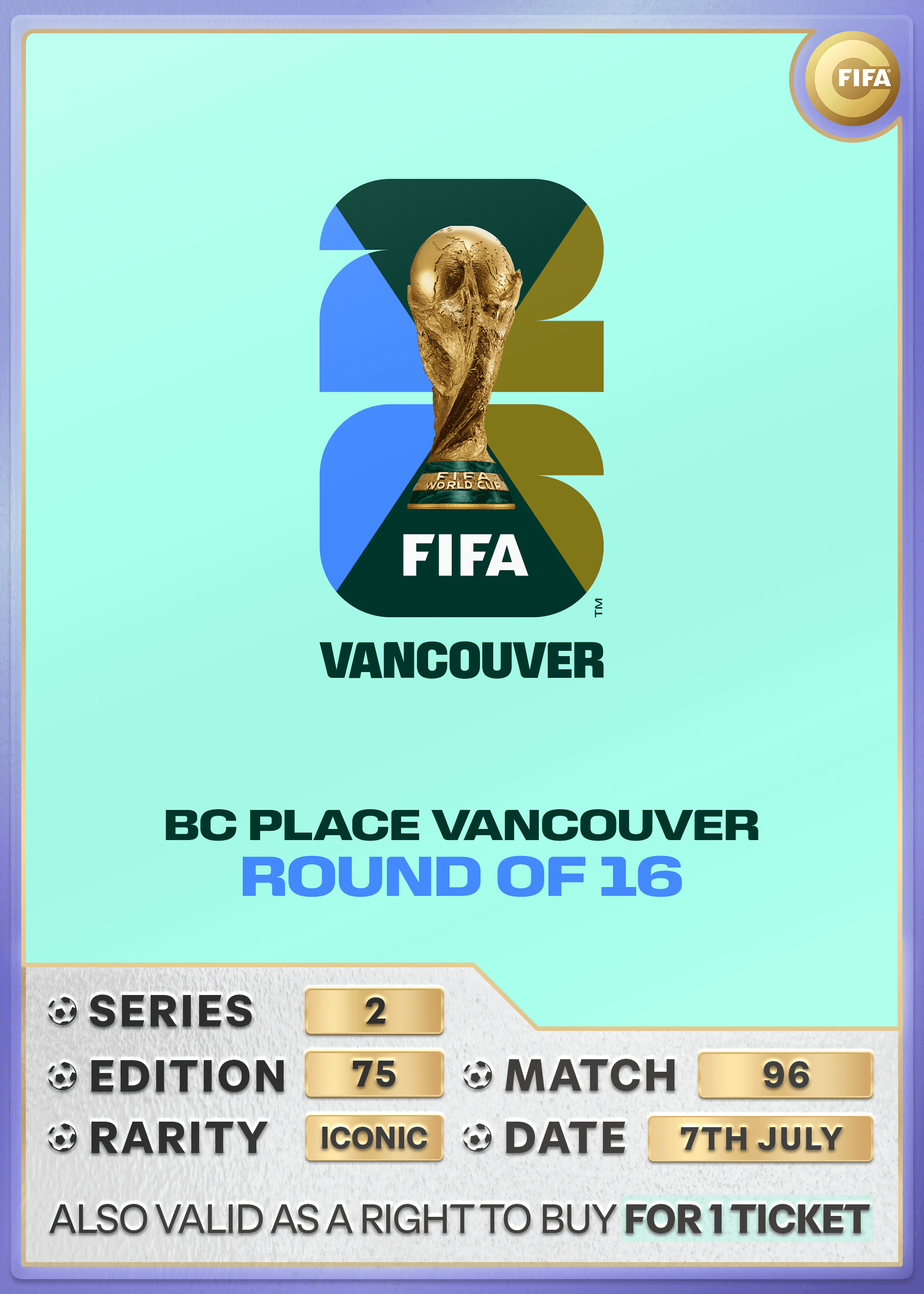 RTB M96 to FIFA World Cup 26™
