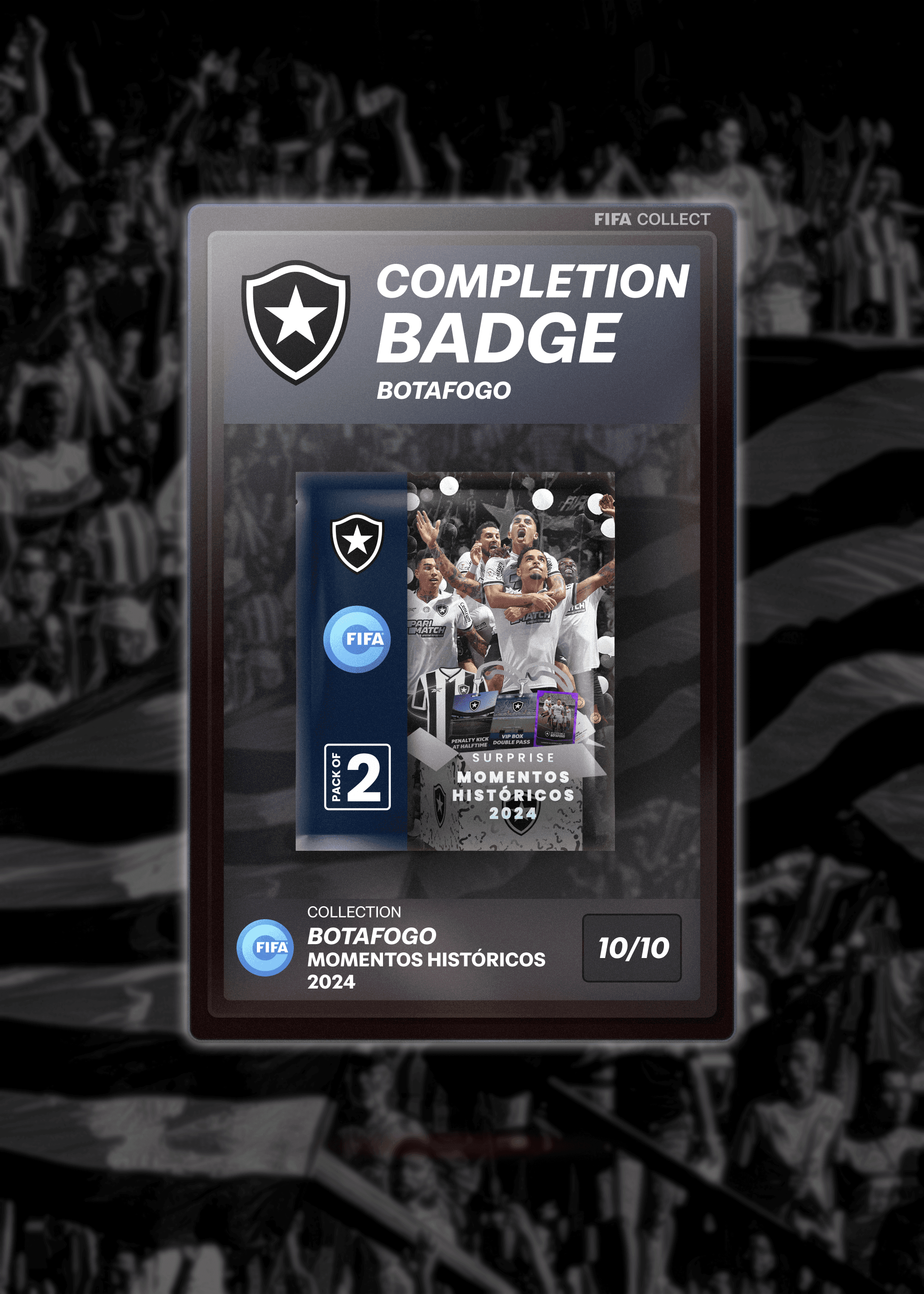 Botafogo FR - Momentos Históricos 2024 Seal of Collection Completion