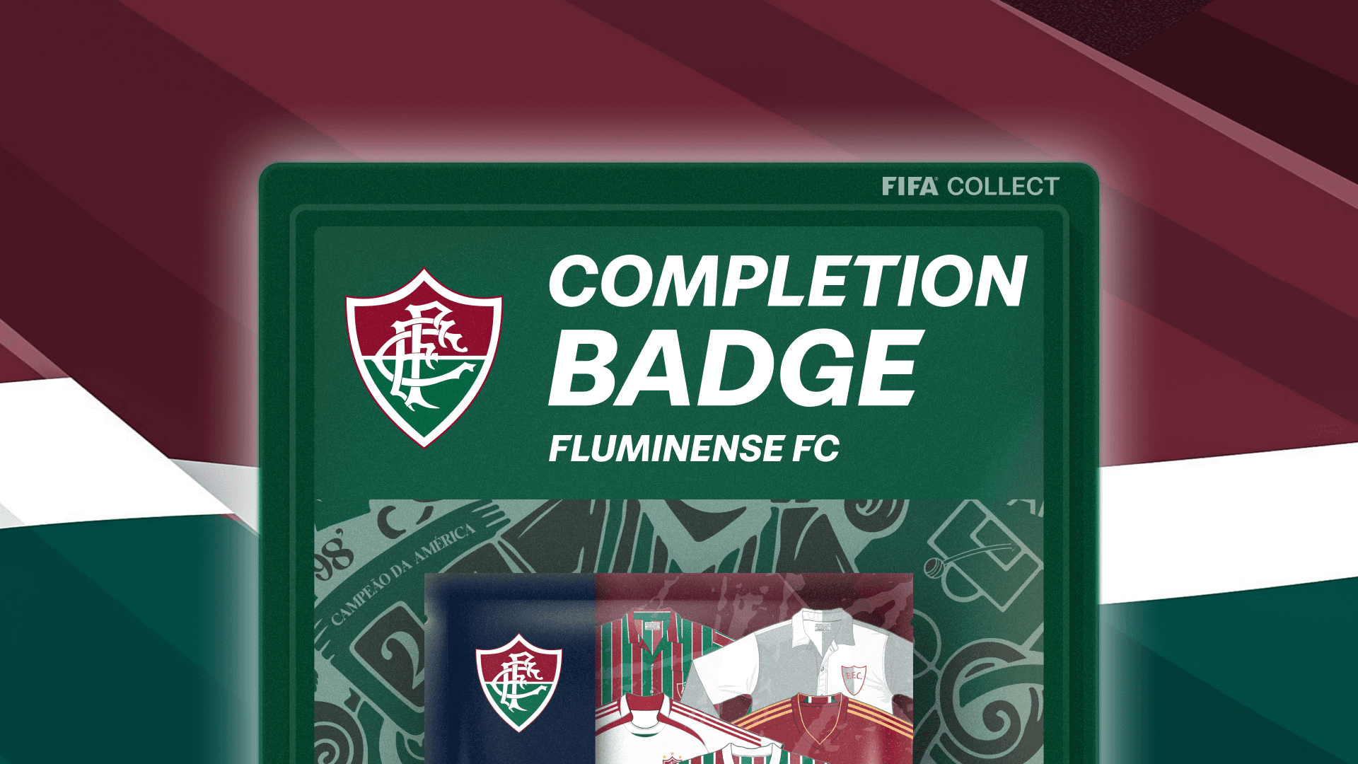 Fluminense FC - Armaduras Históricas Seal of Collection Completion