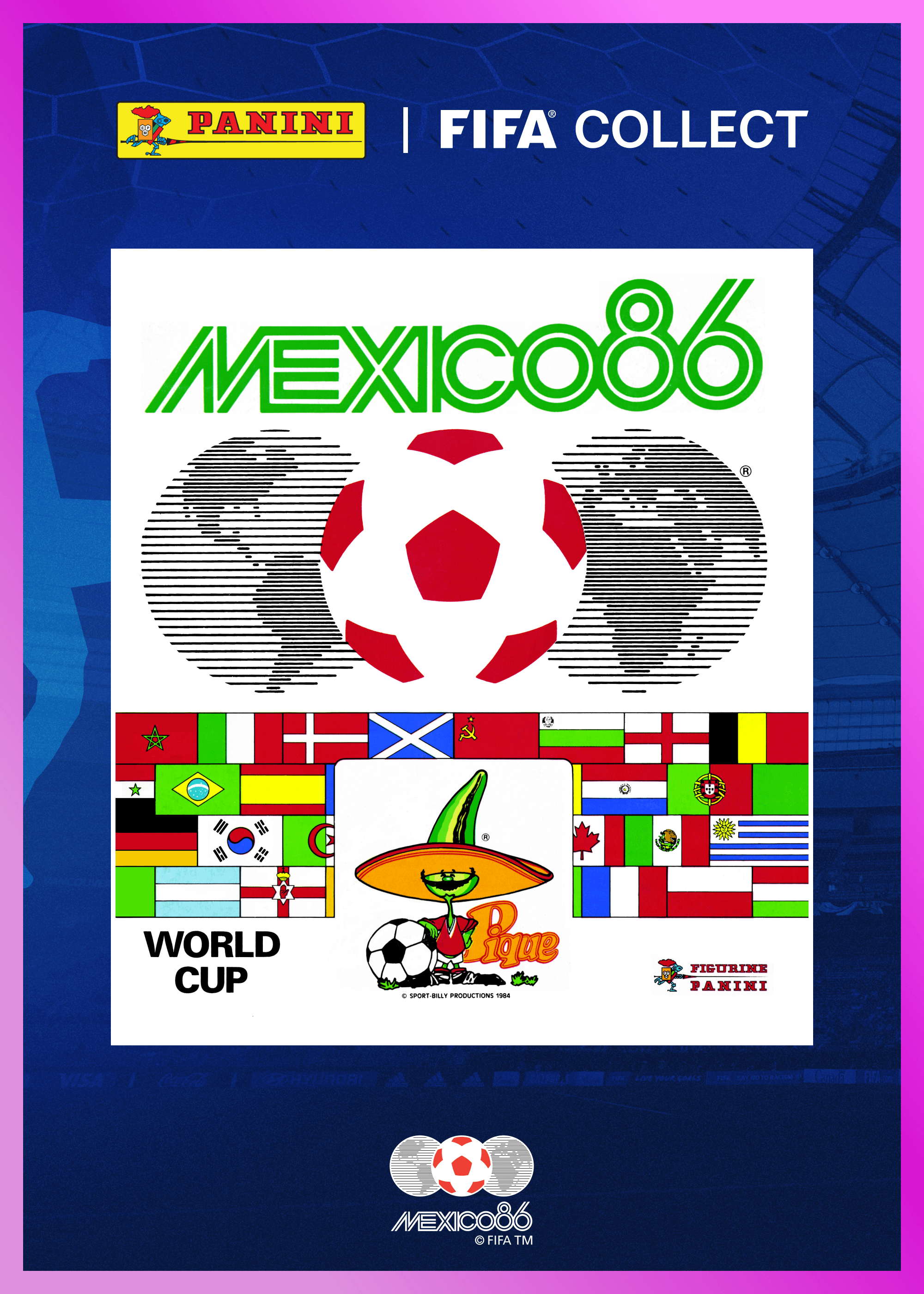 Panini FIFA World Cup 1986 Album