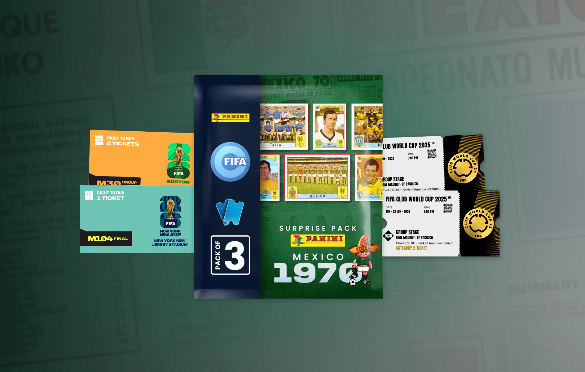 Surpresa - Panini México 1970