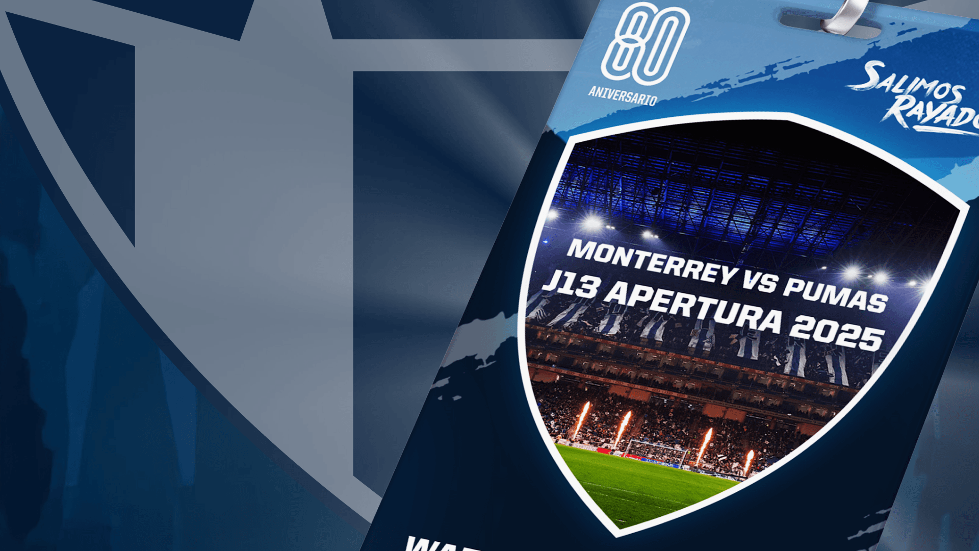Warm-Up Experience Double Pass to Monterrey vs Pumas - Matchday 13 Apertura 2025