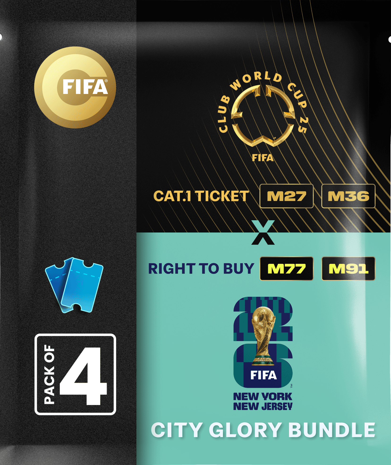 New York Knock-out City Glory Bundle