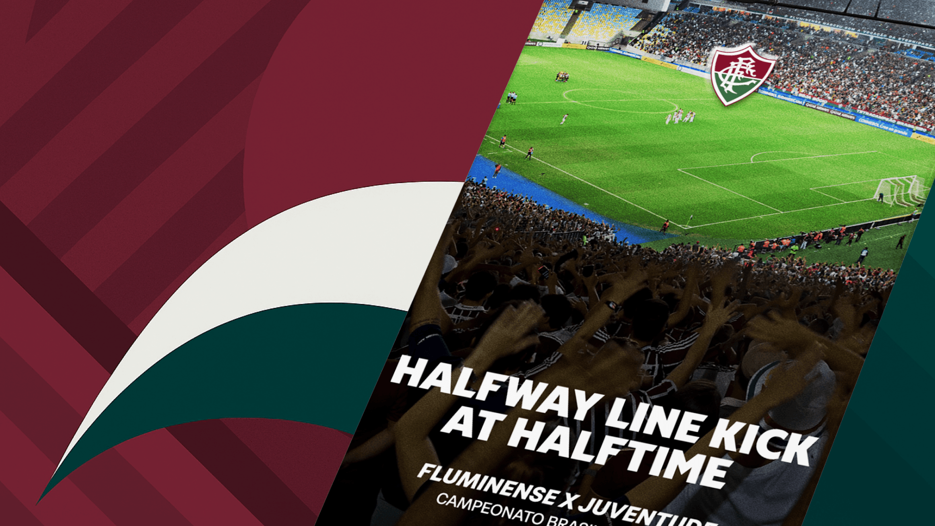 Halfway Line Kick At Halftime - Fluminense x Juventude - Matchday 28 - Campeonato Brasileiro 2025