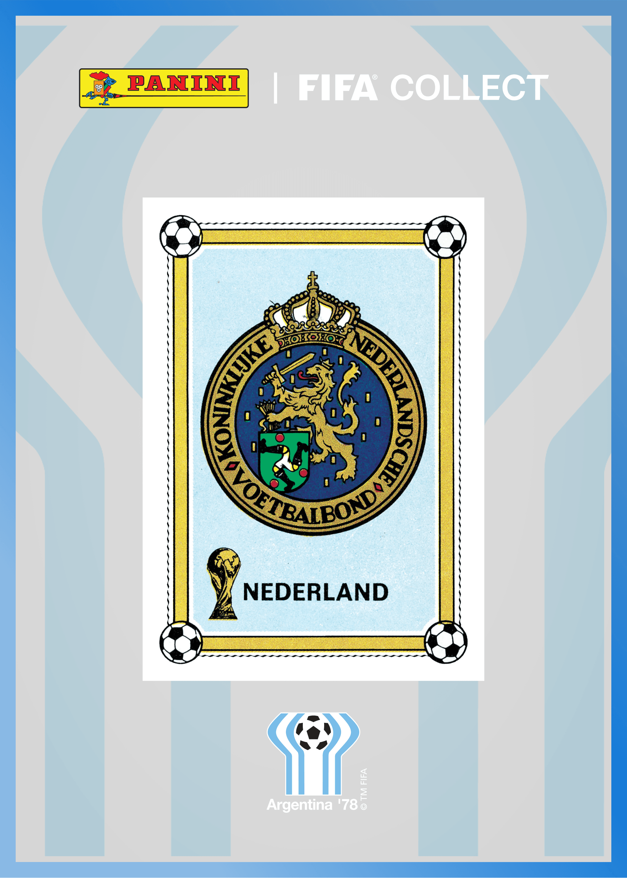 Netherlands - Team badge - ARGENTINA 1978