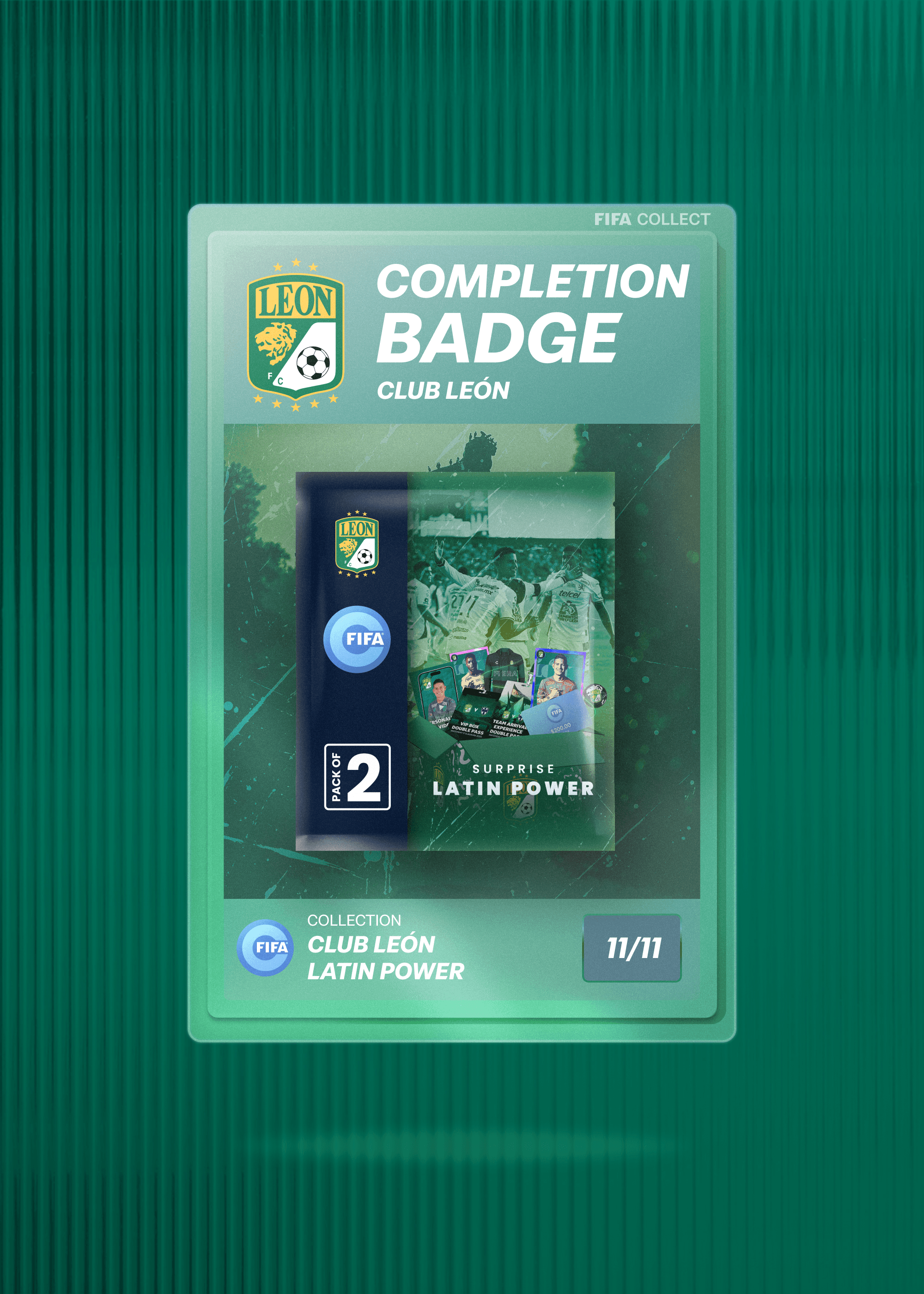 Club León - Latin Power Seal of Collection Completion