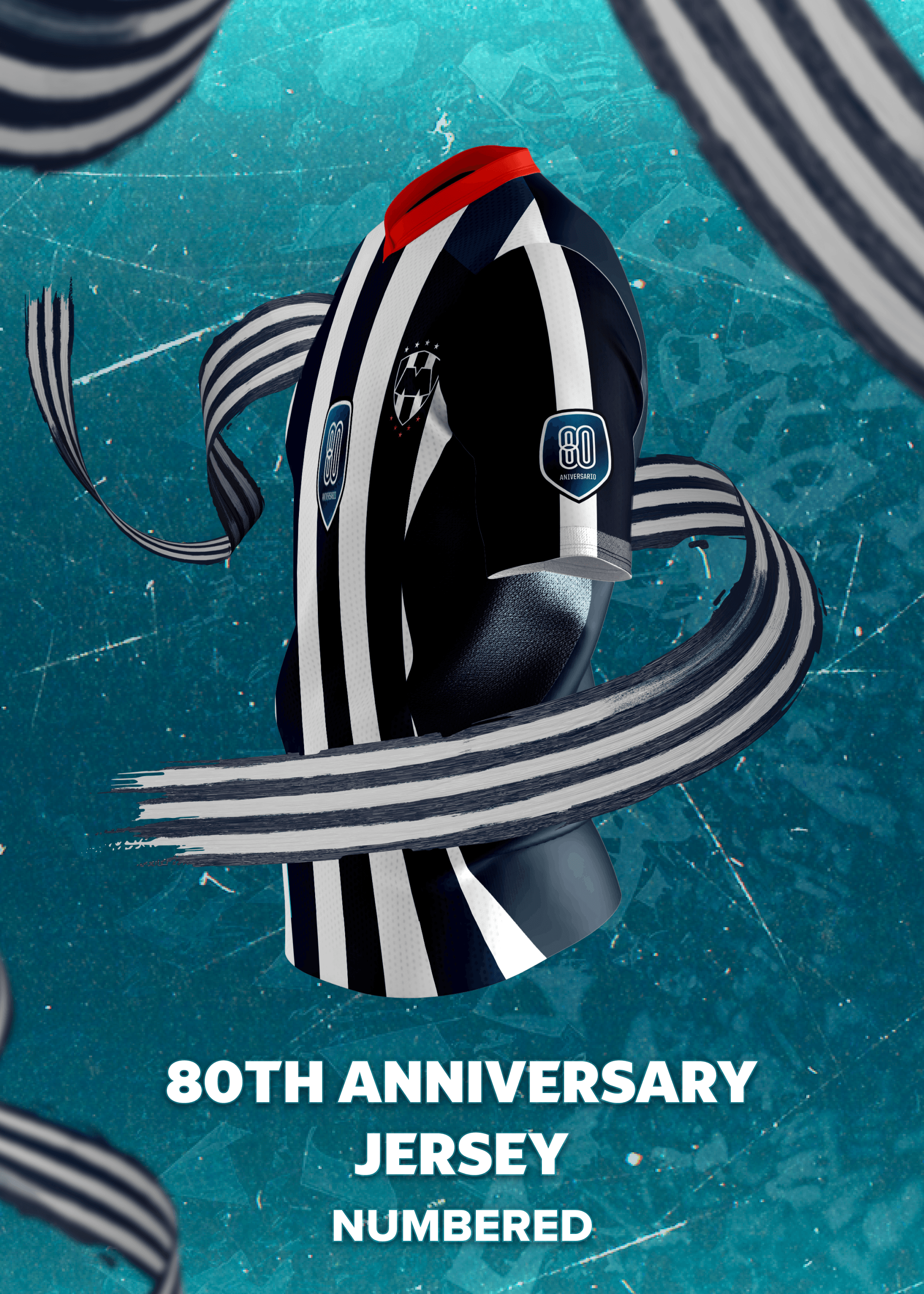 80th Anniversary Jersey - Numbered