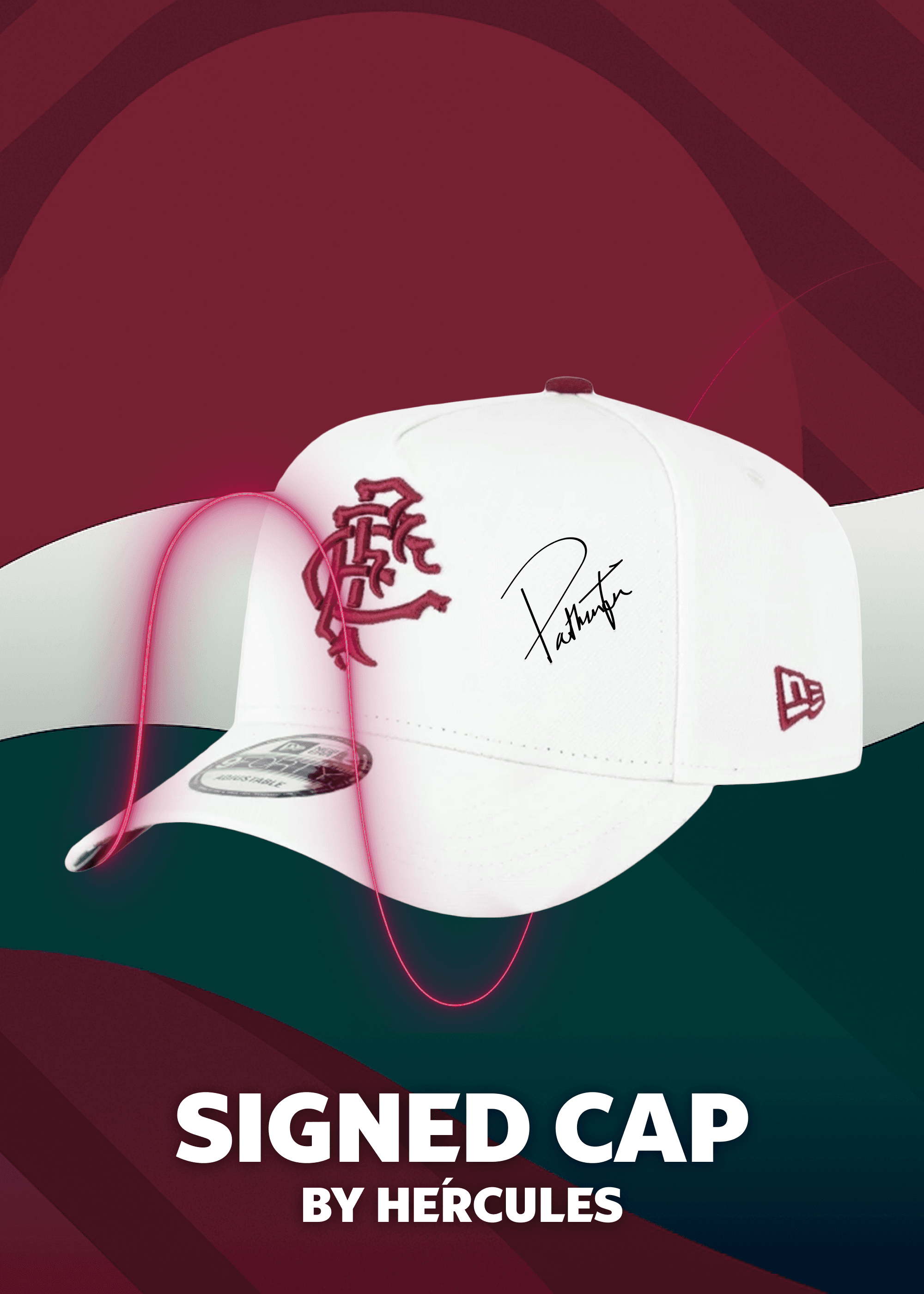 Official Cap - Signed by Hércules