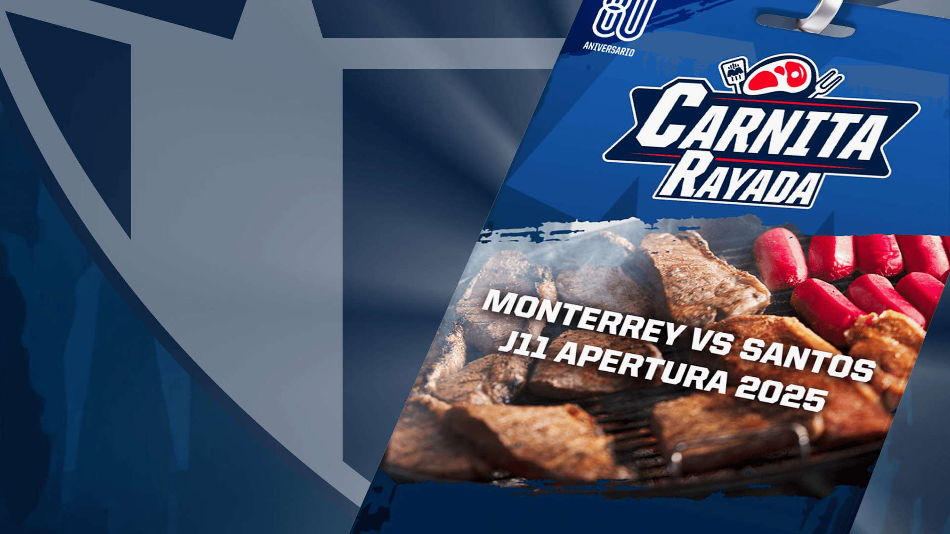 Carnita Rayada Double Pass to Monterrey vs Santos - Matchday 11 Apertura 2025