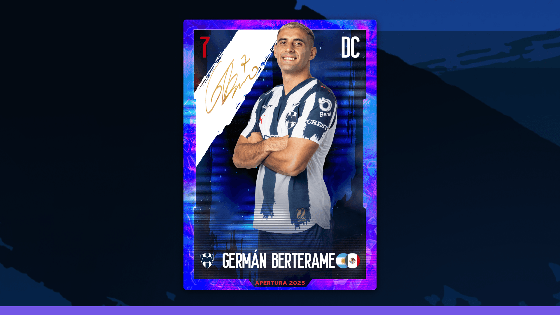 Germán Berterame - Signed