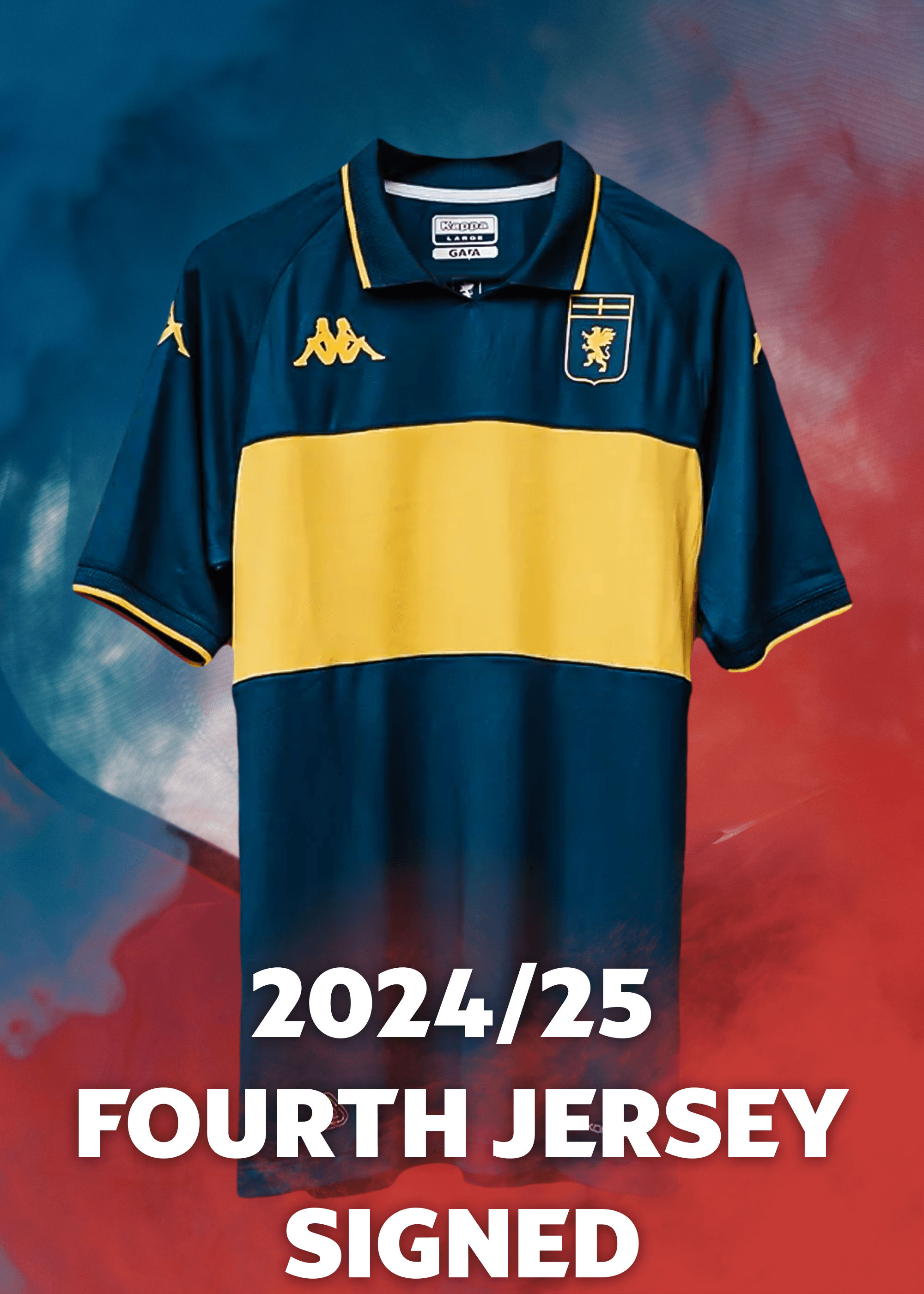 The 2024/2025 Fourth Jersey - Signed