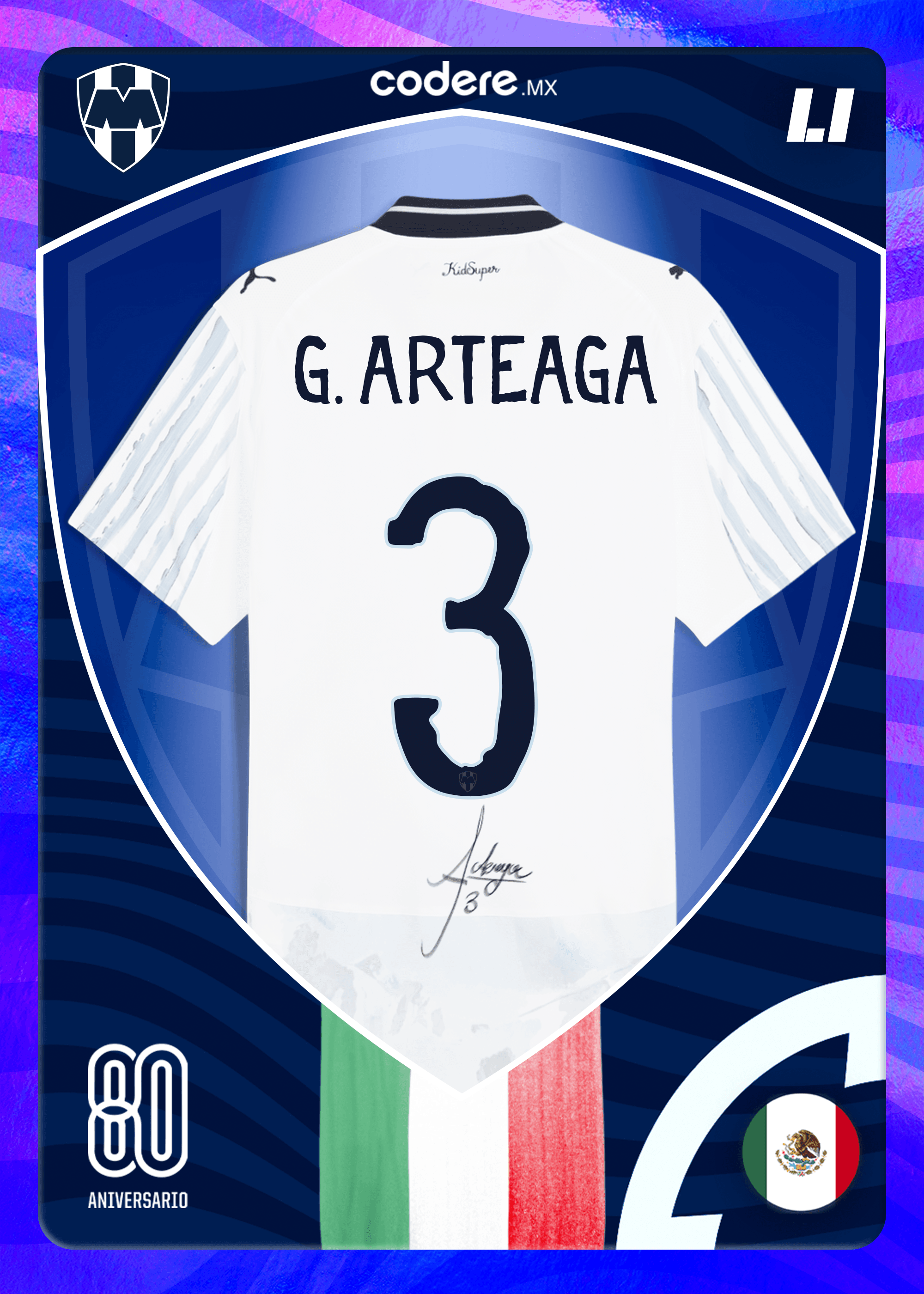 3. Gerardo Arteaga - Signed