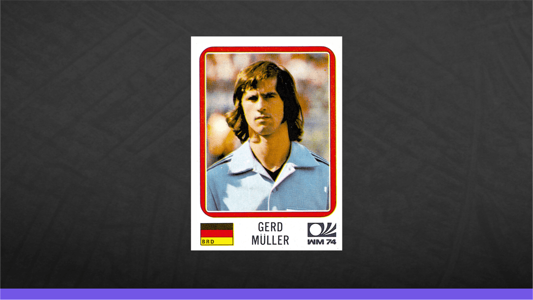 Gerd Müller - München 1974 - FIFA Collect
