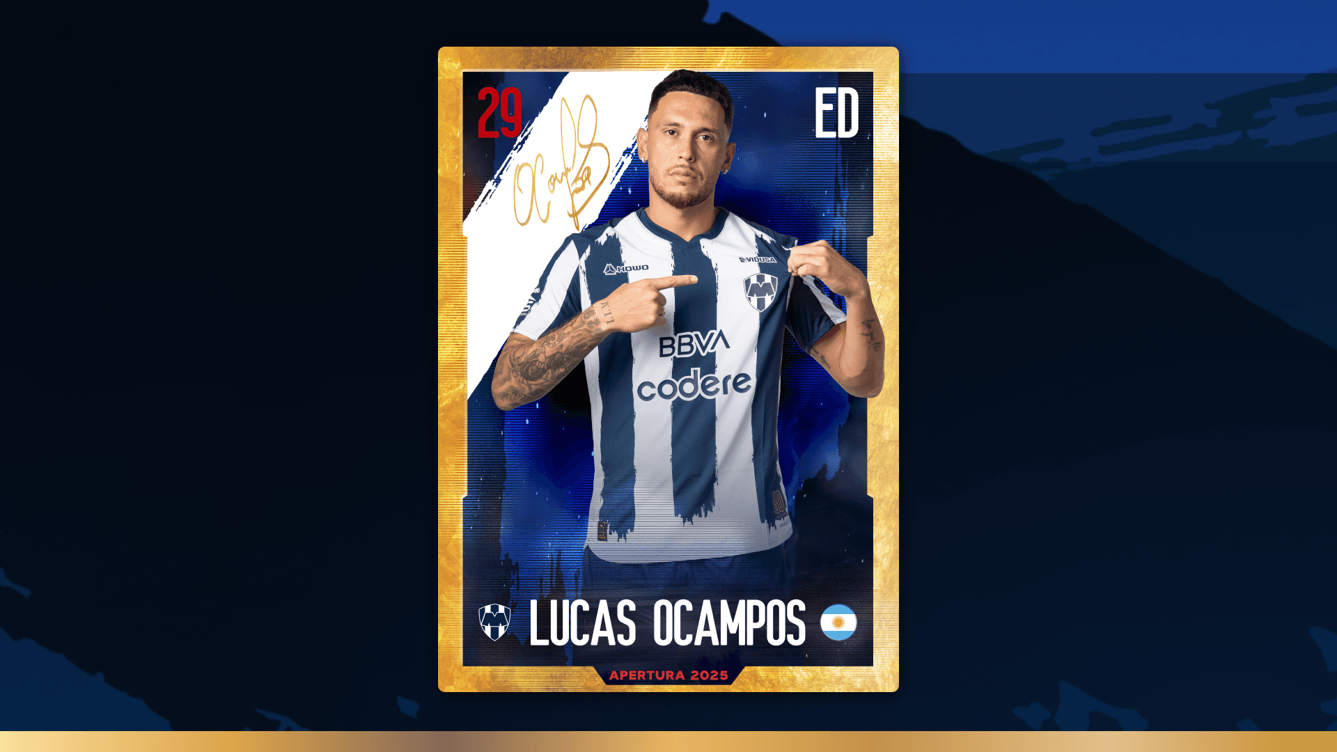 Lucas Ocampos - Signed
