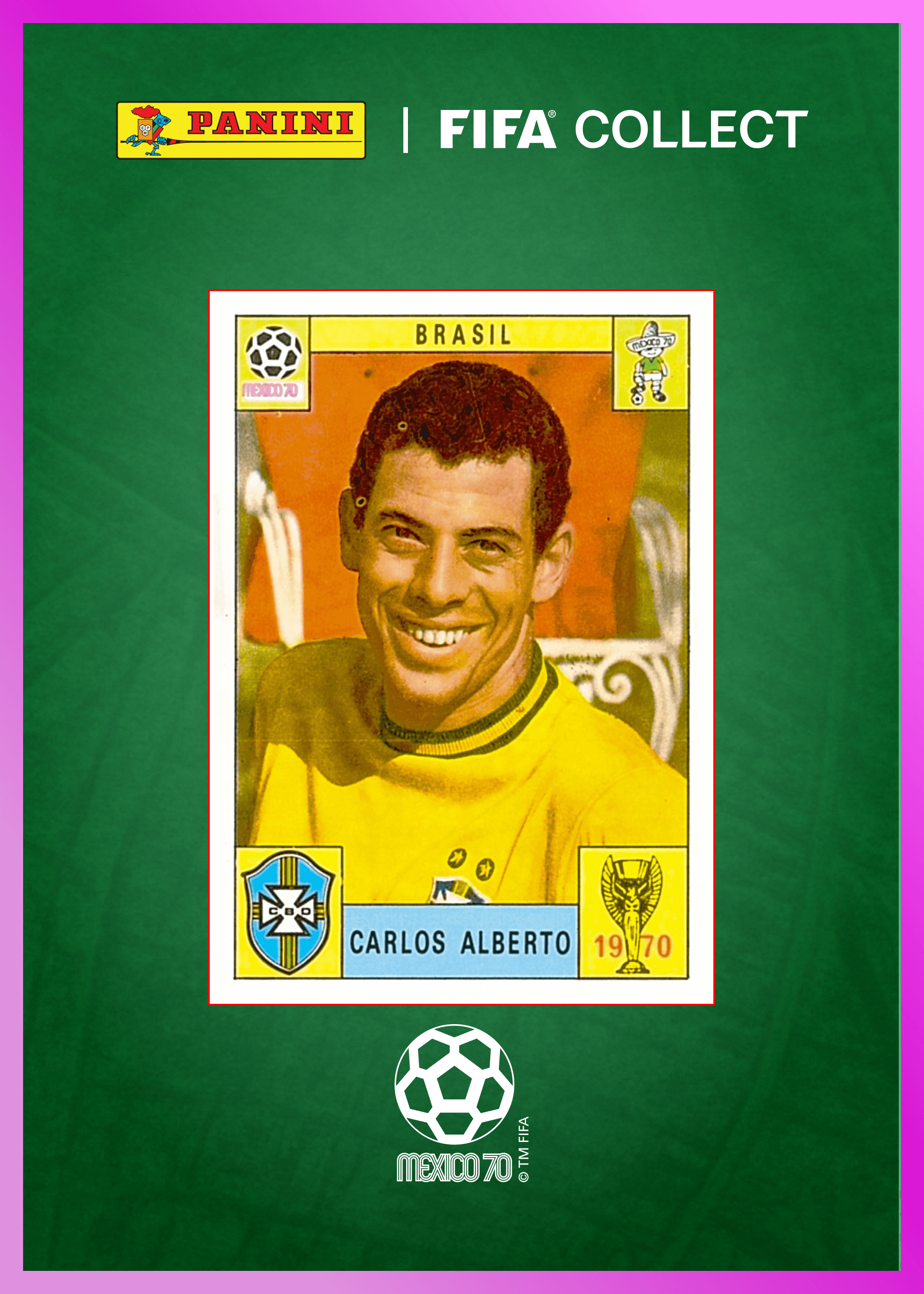 Carlos Alberto - MEXICO 1970