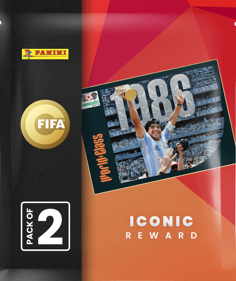 Sorpresa - Paquete de Recompensa Levantamiento del Trofeo Panini