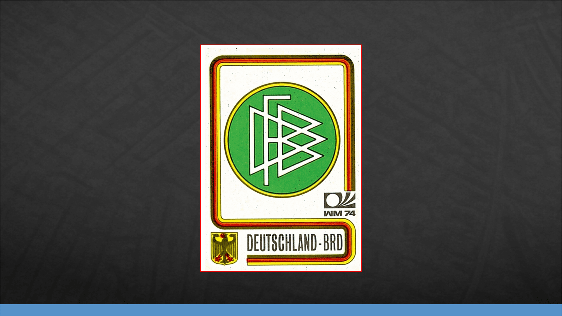 West Germany Team Badge - München 1974