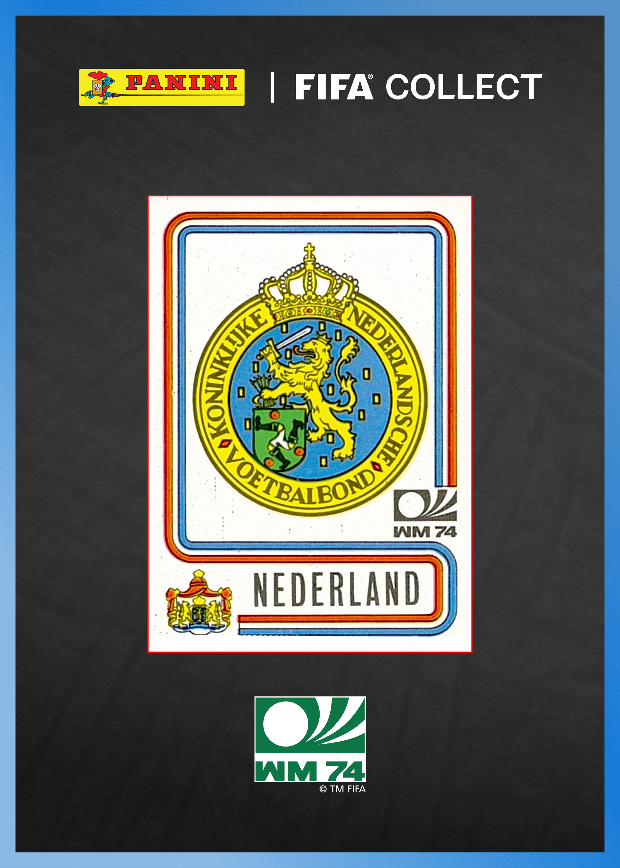Netherlands Team Badge - München 1974