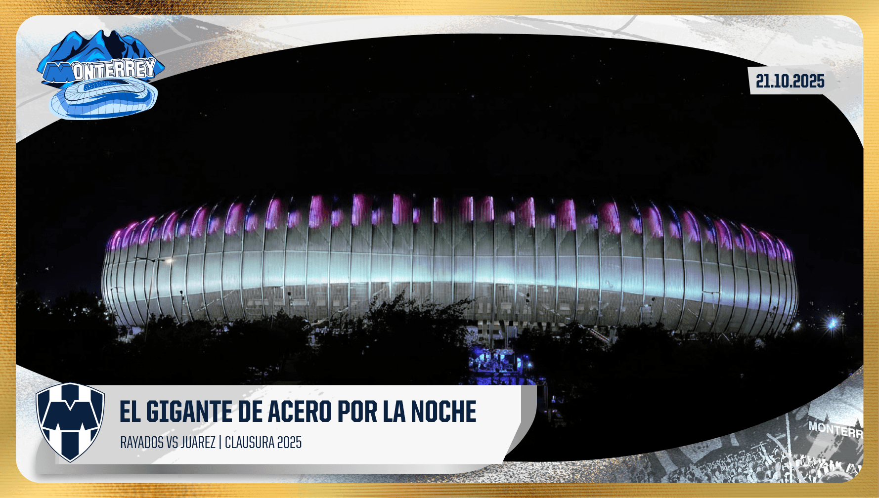 El Gigante de Acero por la Noche