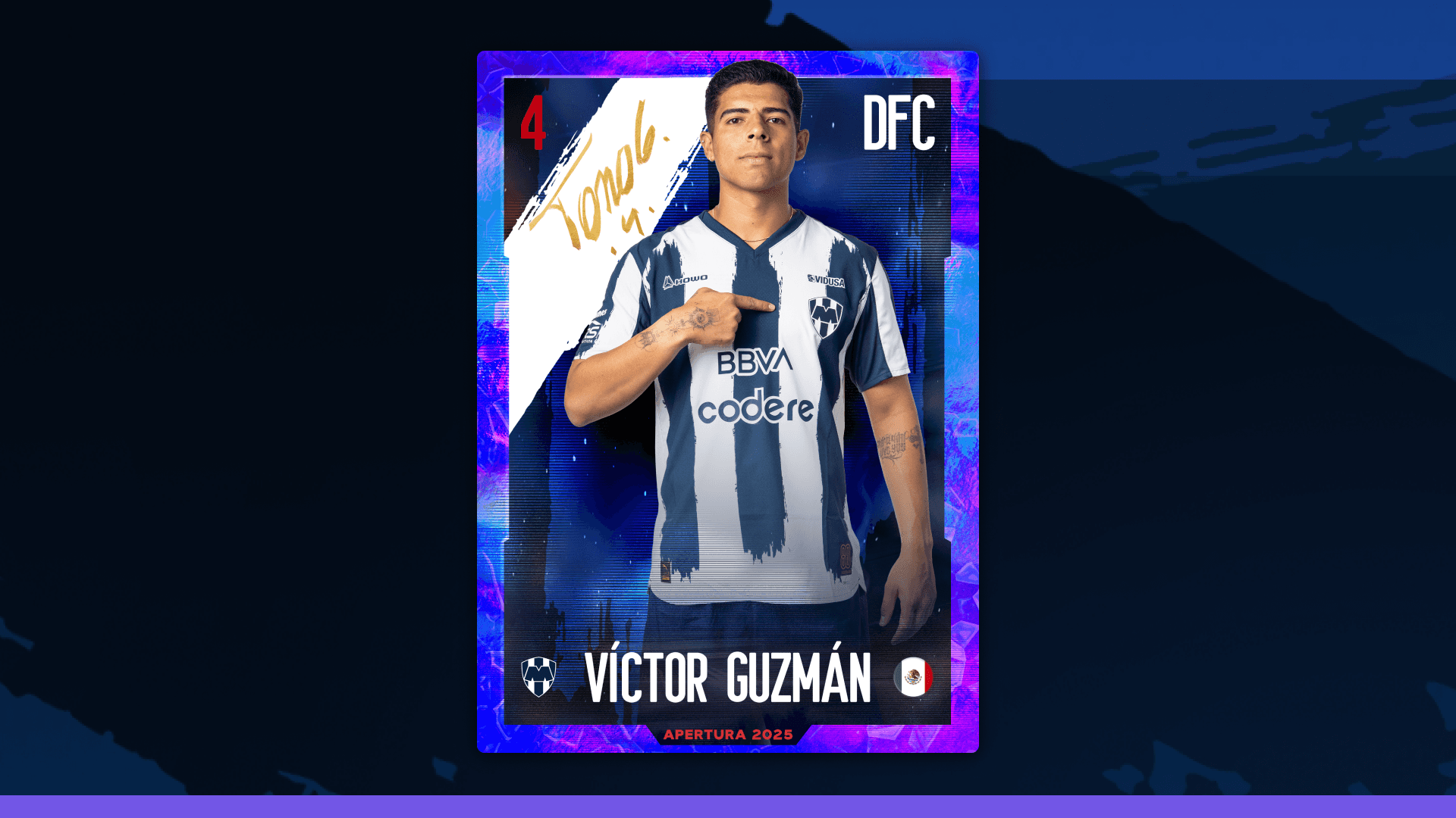 Víctor Guzmán - Signed