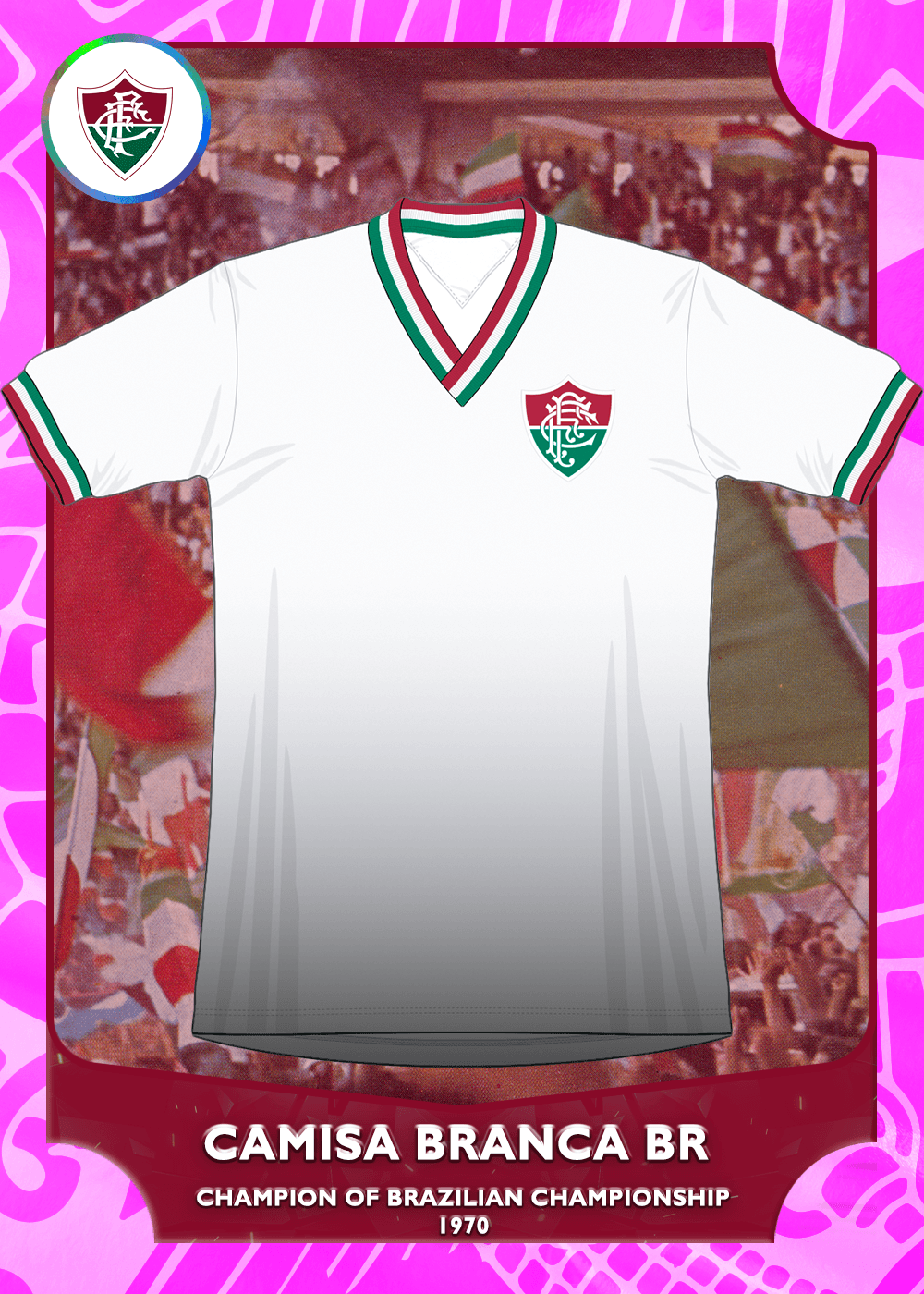 Camisa Branca BR - 1970