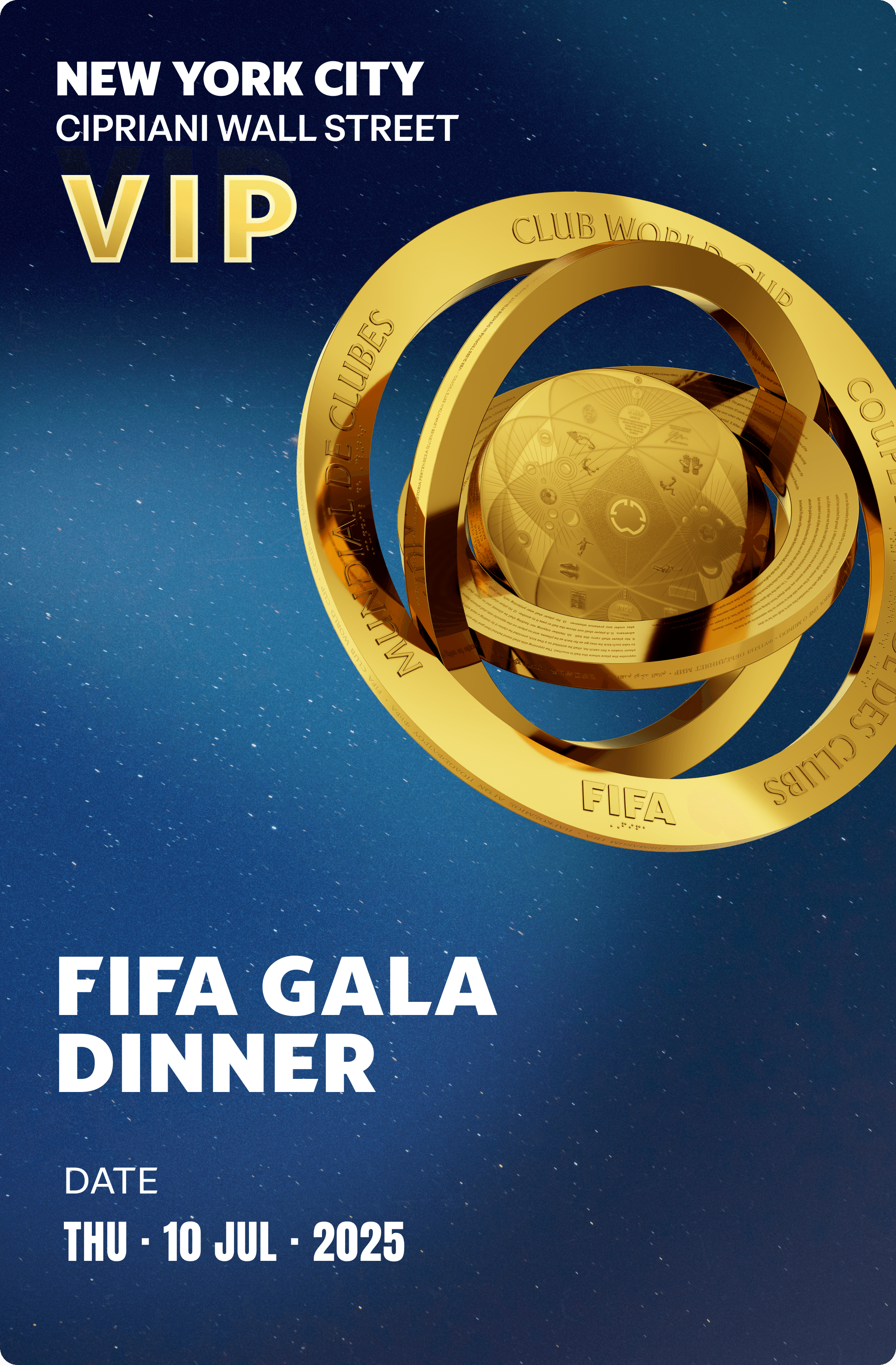 VIP Gala Dinner