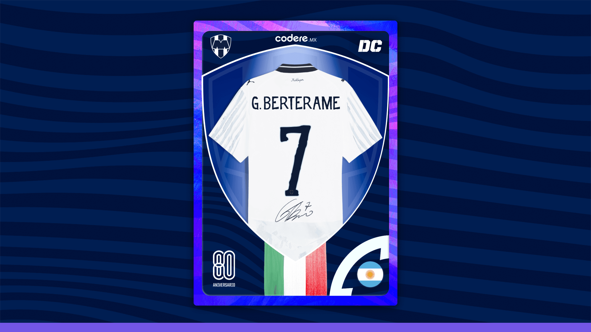 7. Germán Berterame - Signed