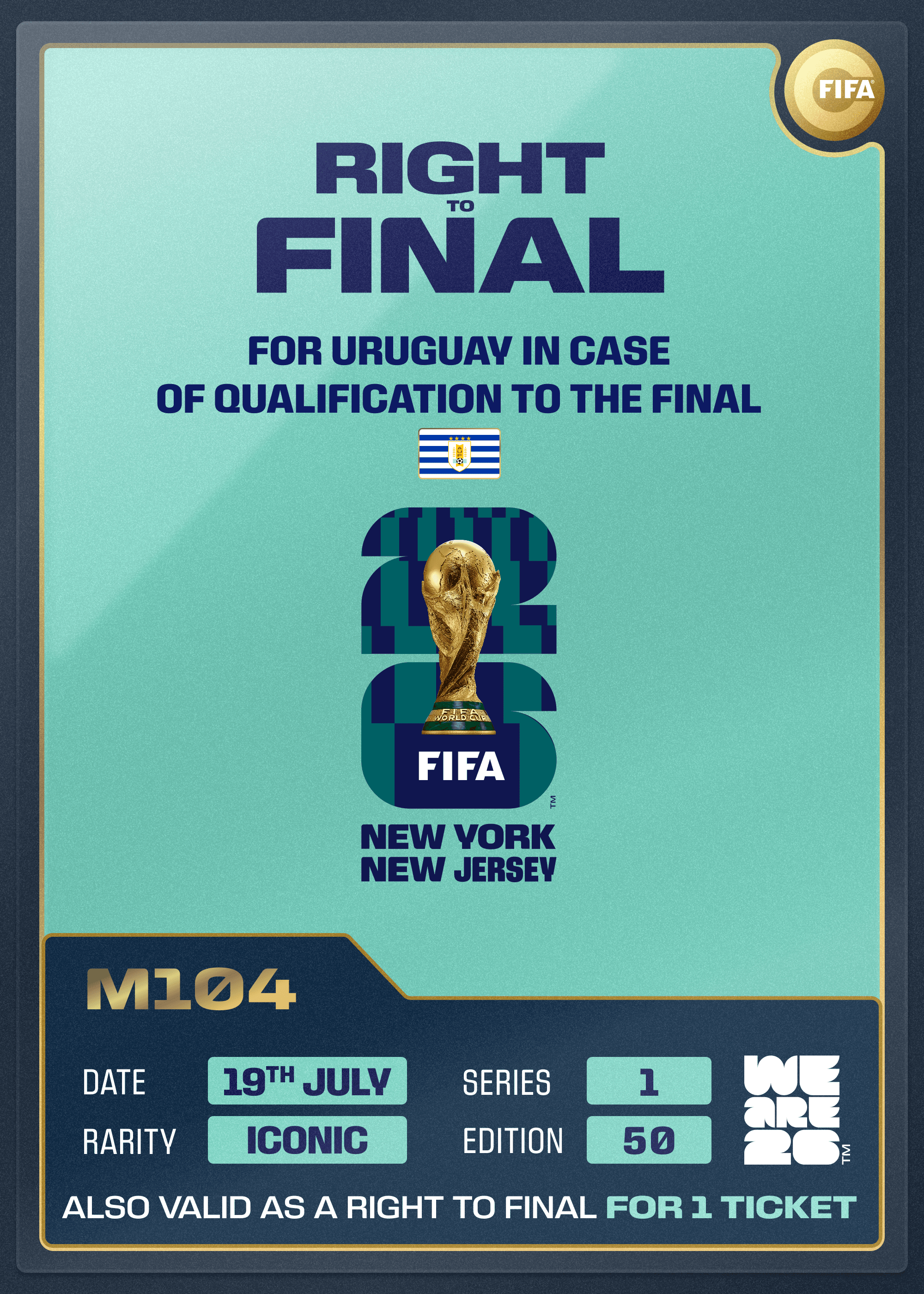 Right to Final: Team Uruguay
