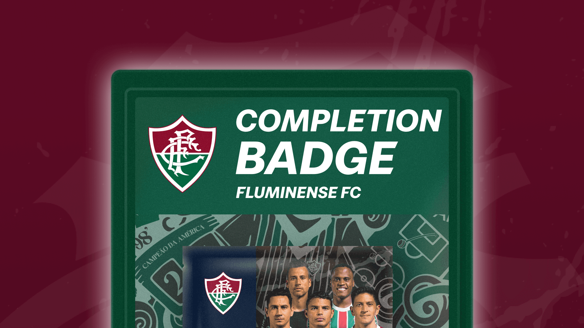 Fluminense FC - Time de Guerreiros Seal of Collection Completion