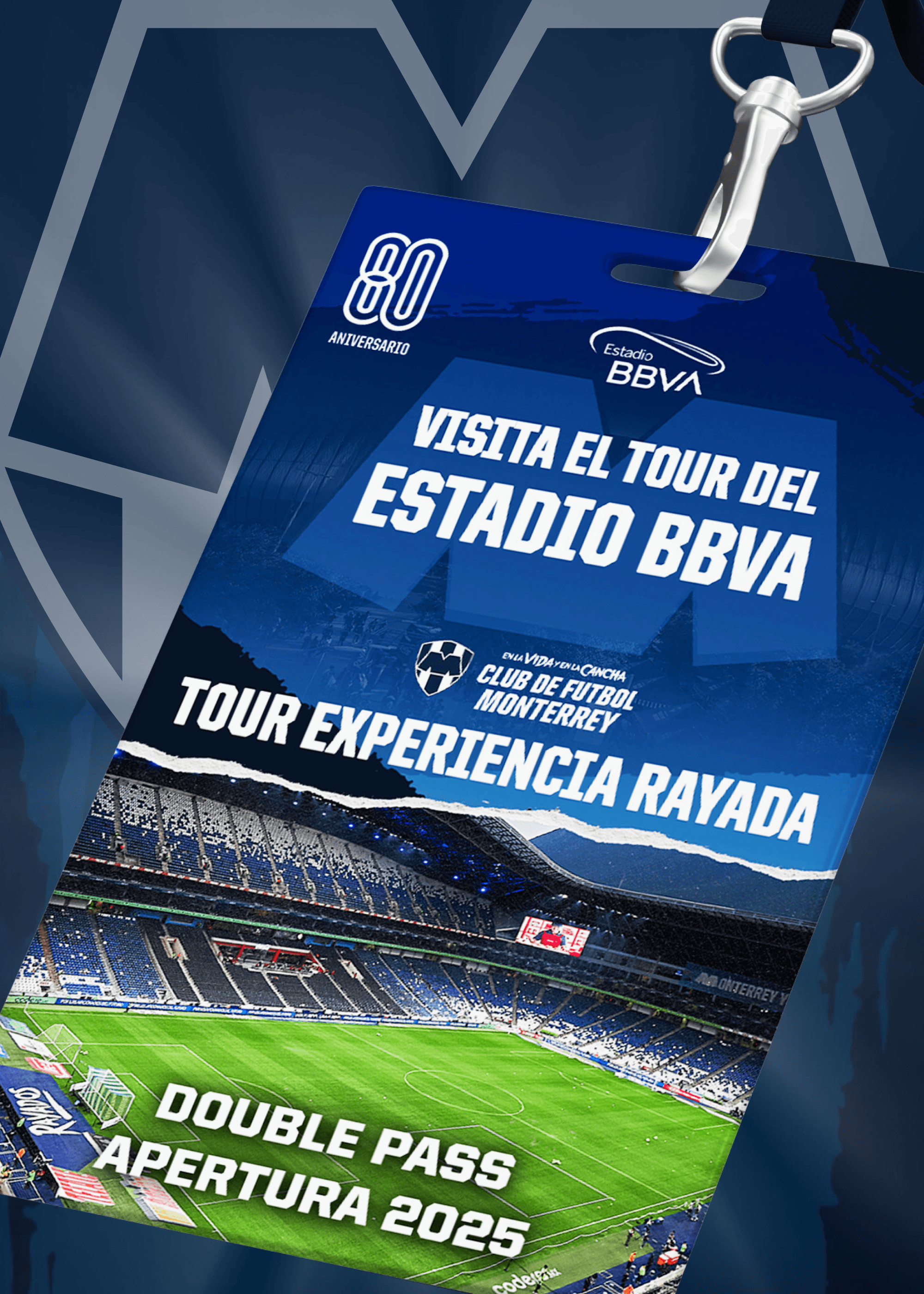 Tour Experiencia Rayada Double Pass - Apertura 2025
