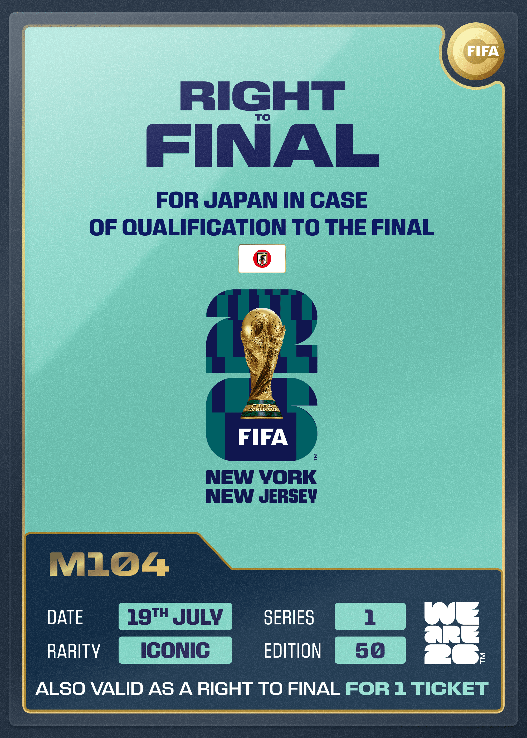 Right to Final: Team Japan